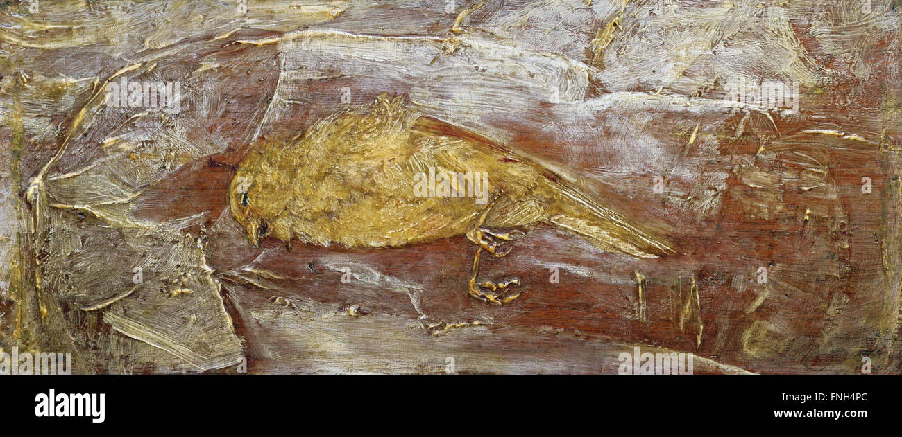 Albert Pinkham Ryder - uccello morto Foto Stock