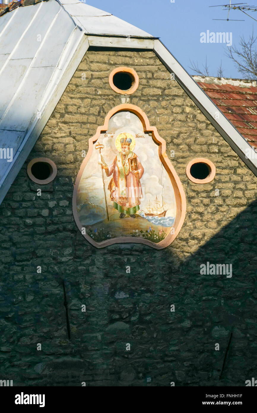 Szentendre, Pest county, Ungheria ICONA DELLA CHIESA Foto Stock