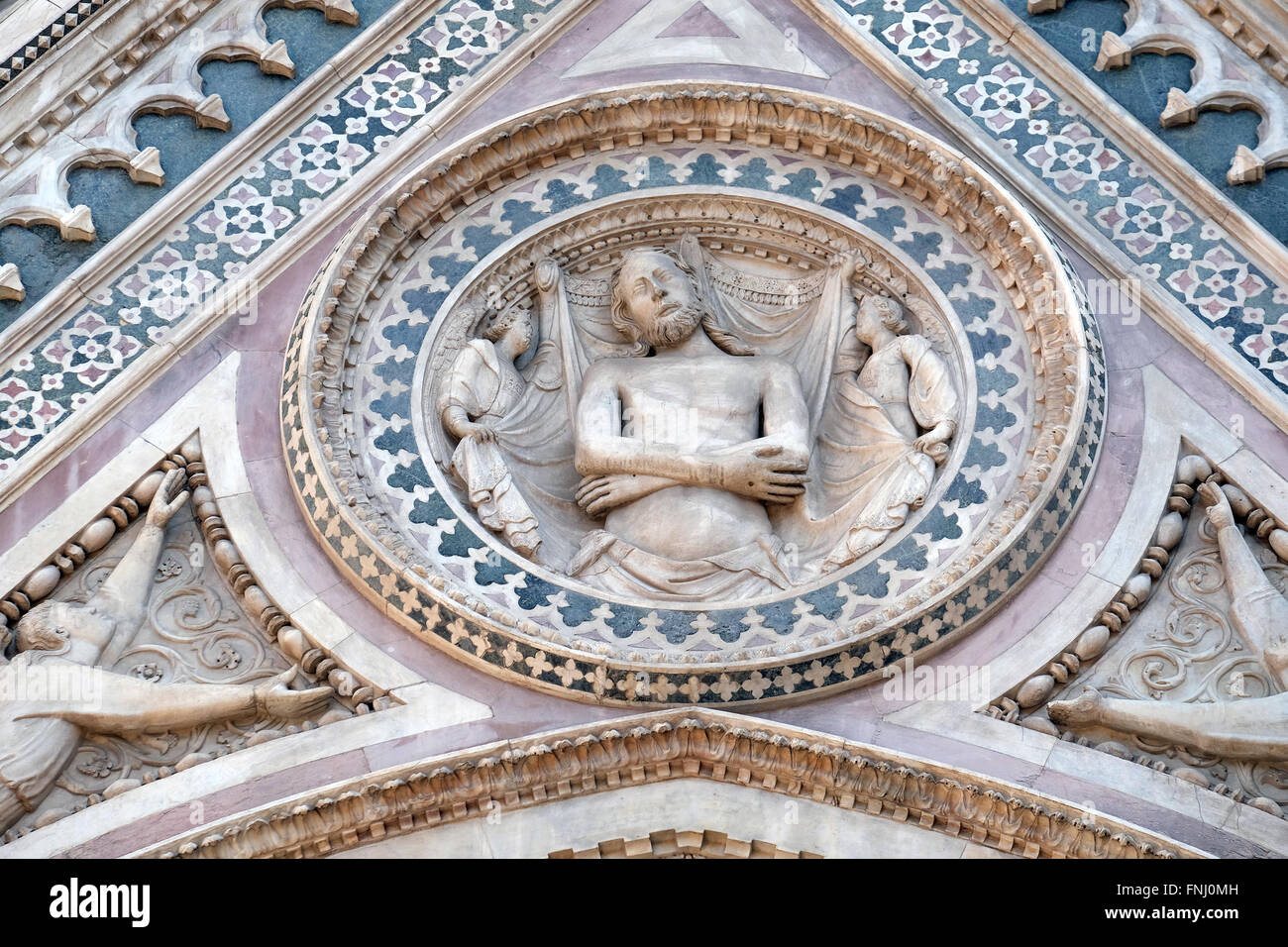 Avvolgimento di Cristo nel suo guscio, Cattedrale di Santa Maria del Fiore (Duomo di Santa Maria del Fiore, Firenze, Italia Foto Stock