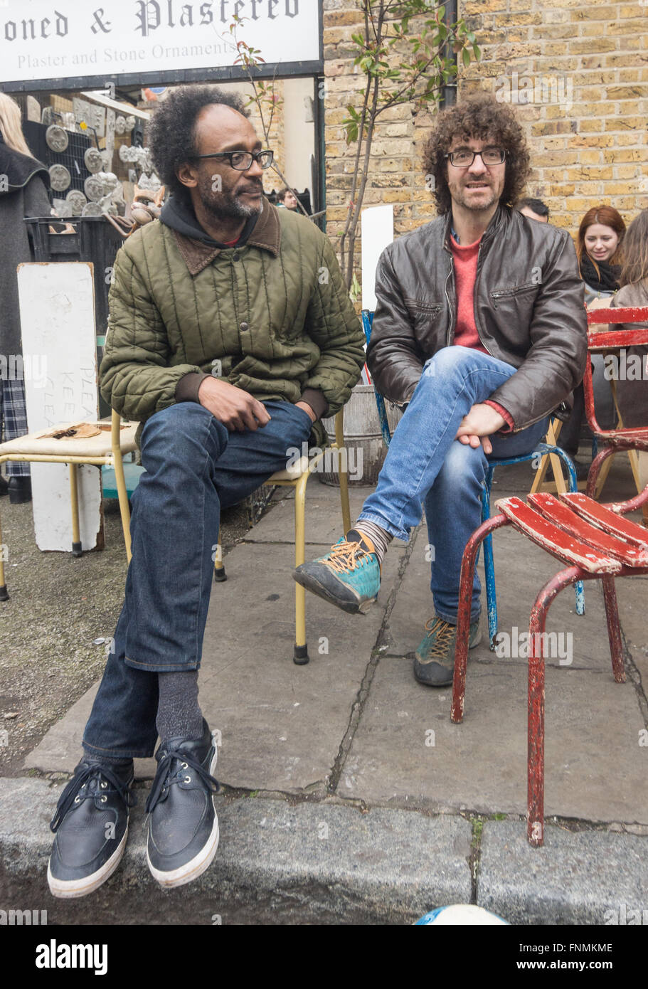 Integrazione razziale e multiculturale di Londra Foto Stock