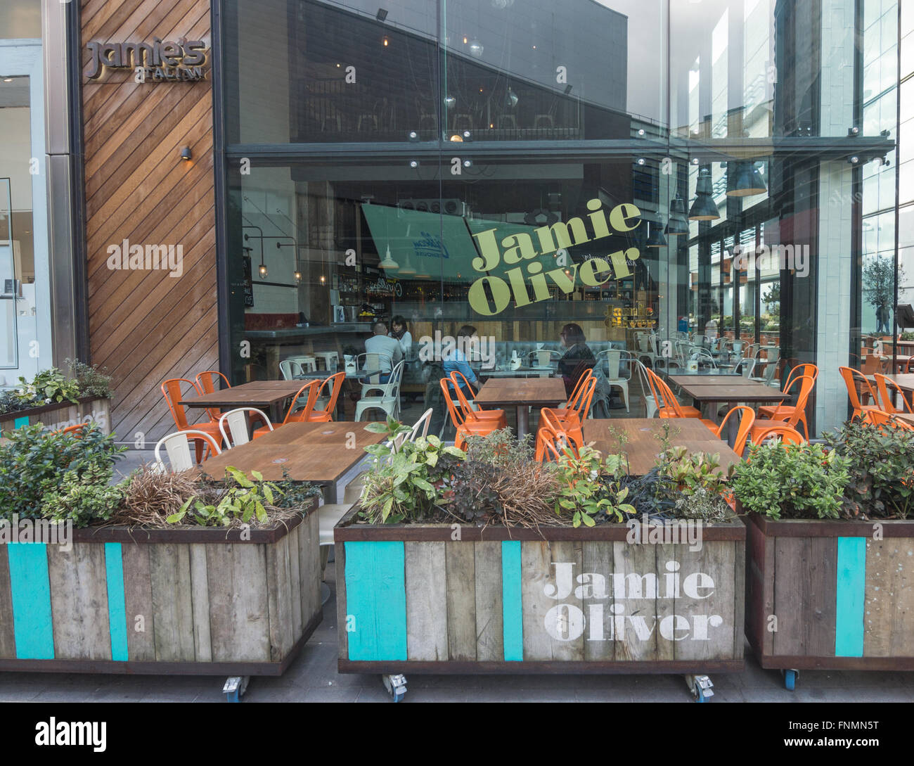 Jamie è il ristorante italiano JAMIE OLIVER Foto Stock