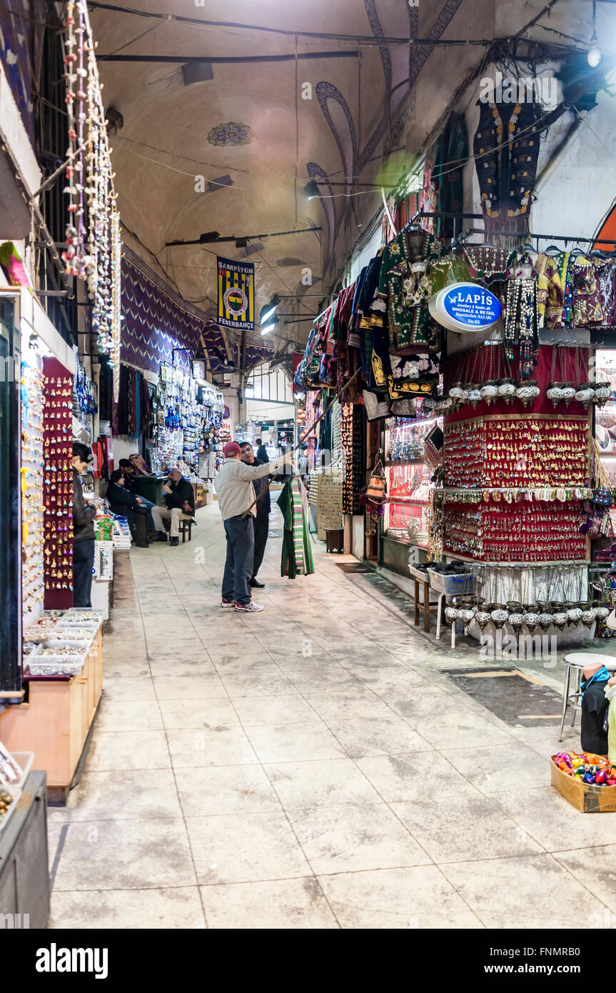 Gran Bazaar Istanbul Foto Stock
