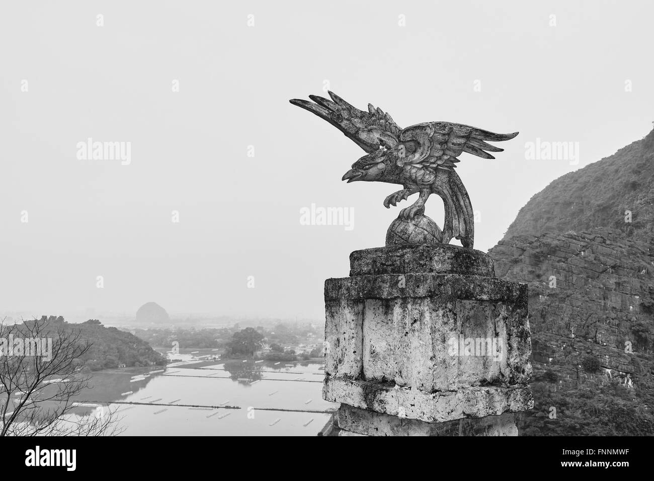 Tam Coc National Park vicino a Ninh Binh - Vietnam Foto Stock