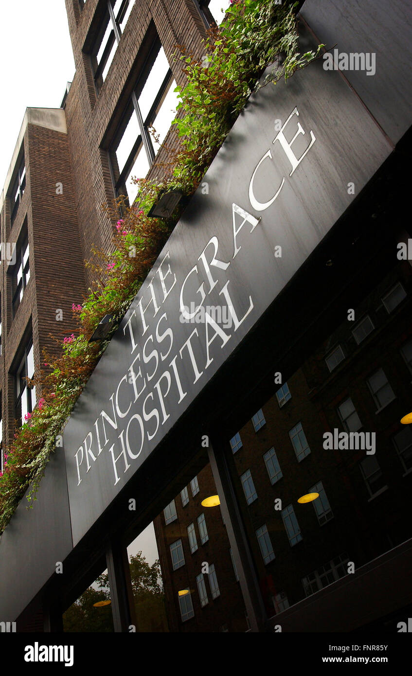 Il Centro Ospedaliero Princesse Grace, 42-52 Nottingham Pl London, W1U 5NY. Foto Stock