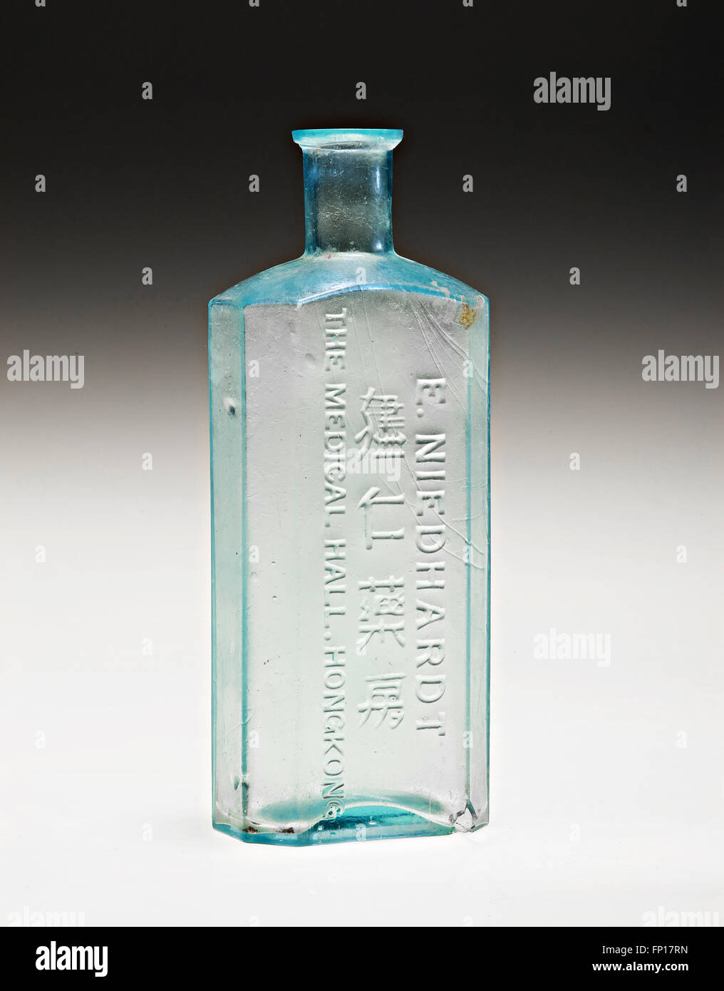 Tonico antichi bottiglia Foto Stock