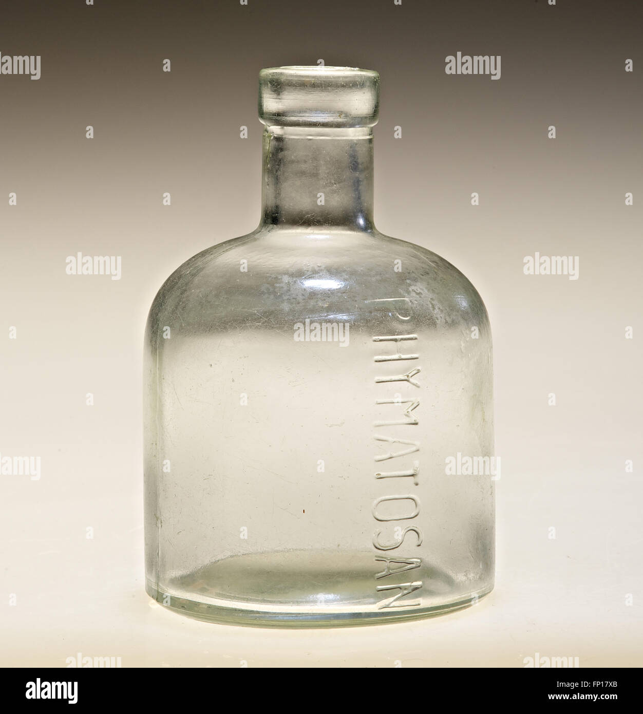 Tonico antichi bottiglia Foto Stock