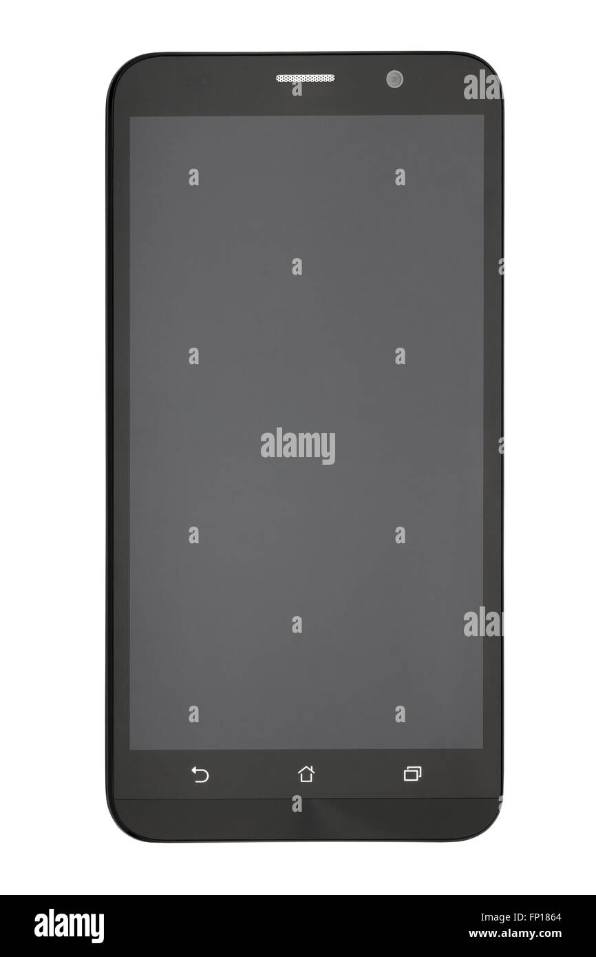 Telefono cellulare isolato Foto Stock