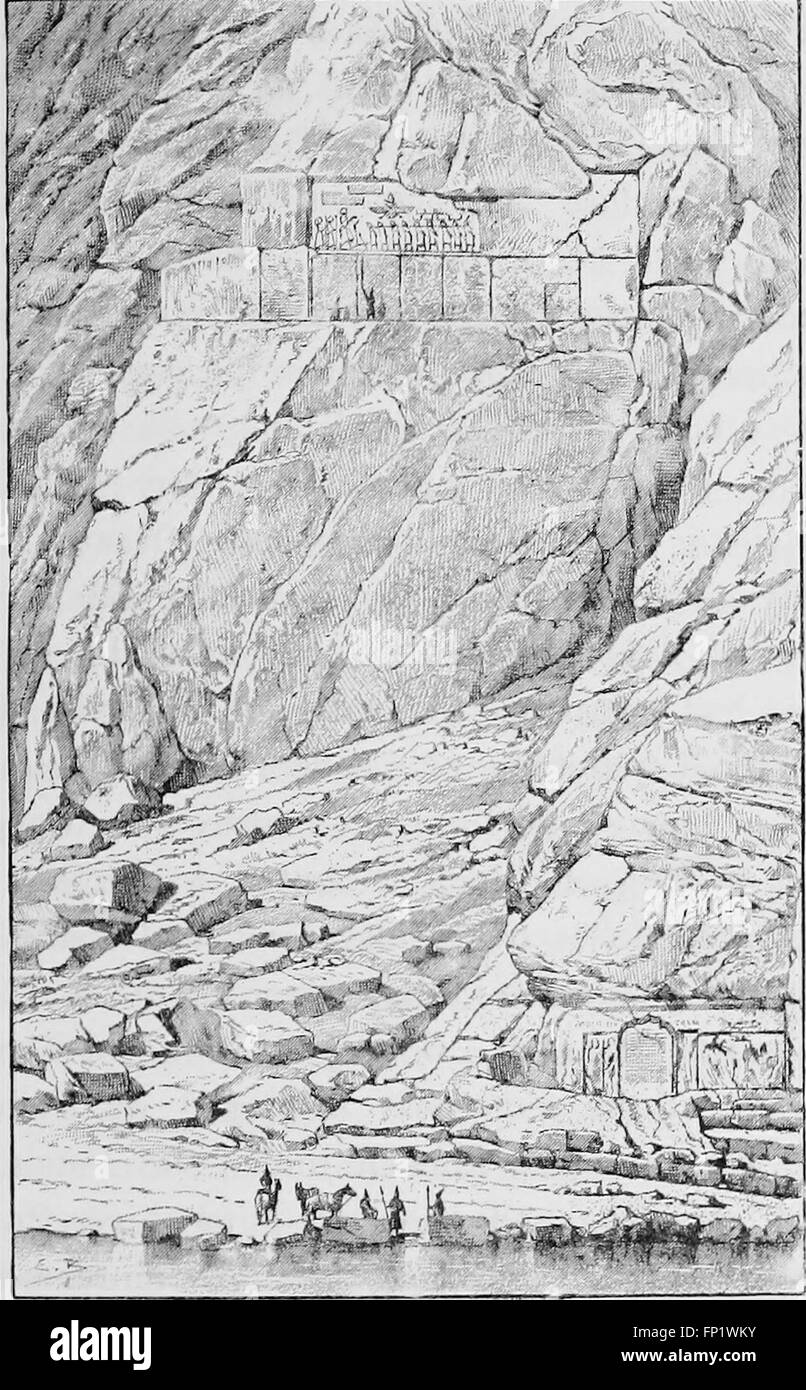 Pubblicato nel 1903, questo libro esplora le antiche civiltà di Egitto, Caldea, Siria, Babilonia e Assiria. Approfondisce le loro storie, gli sviluppi culturali e i grandi eventi, offrendo approfondimenti sulle strutture politiche, sociali ed economiche di queste civiltà. Foto Stock