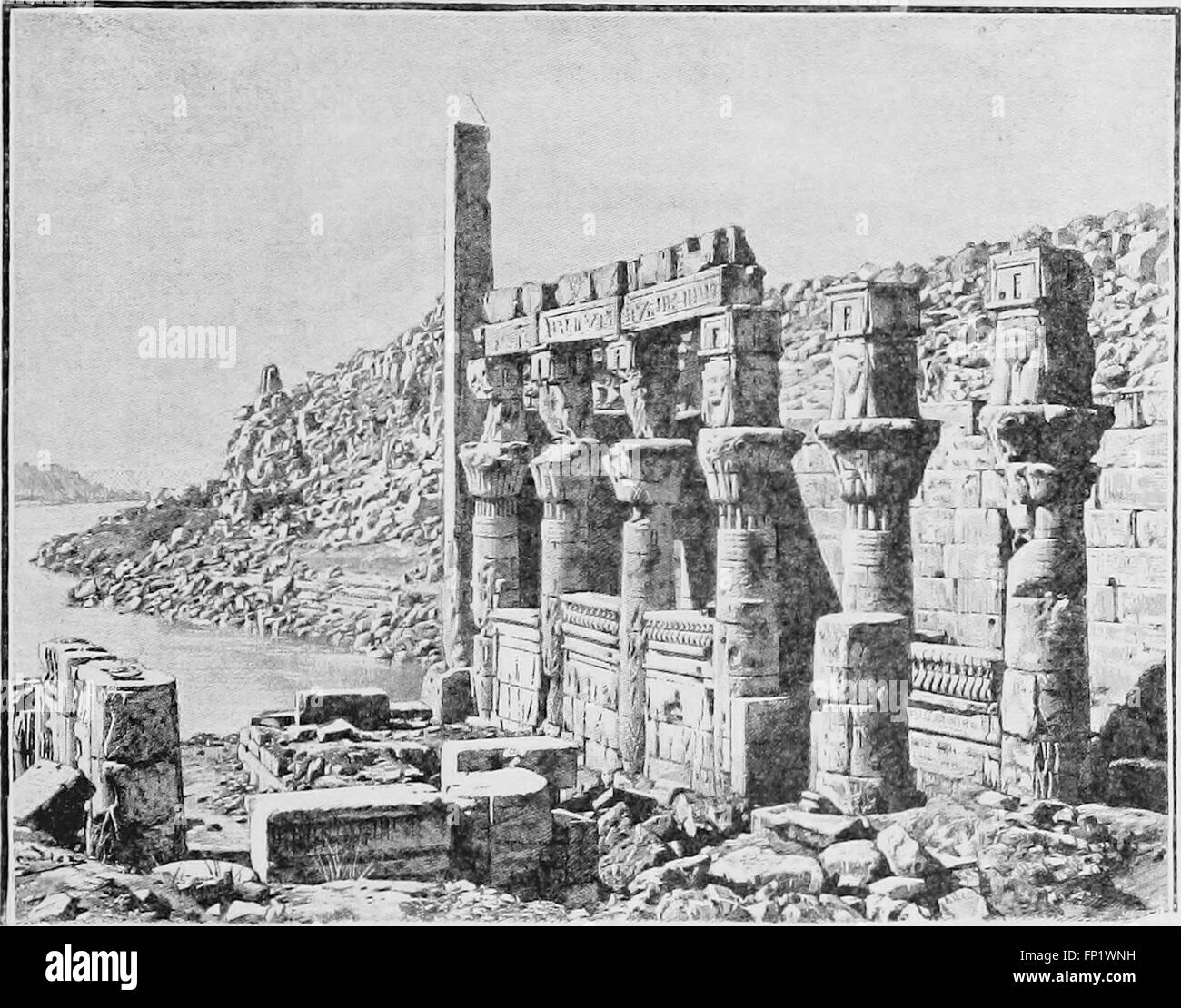 Questo lavoro del 1903 fornisce un resoconto storico completo delle antiche civiltà dell'Egitto, della Caldea, della Siria, di Babilonia e dell'Assiria, concentrandosi sui loro sviluppi culturali, politici e geografici. Foto Stock