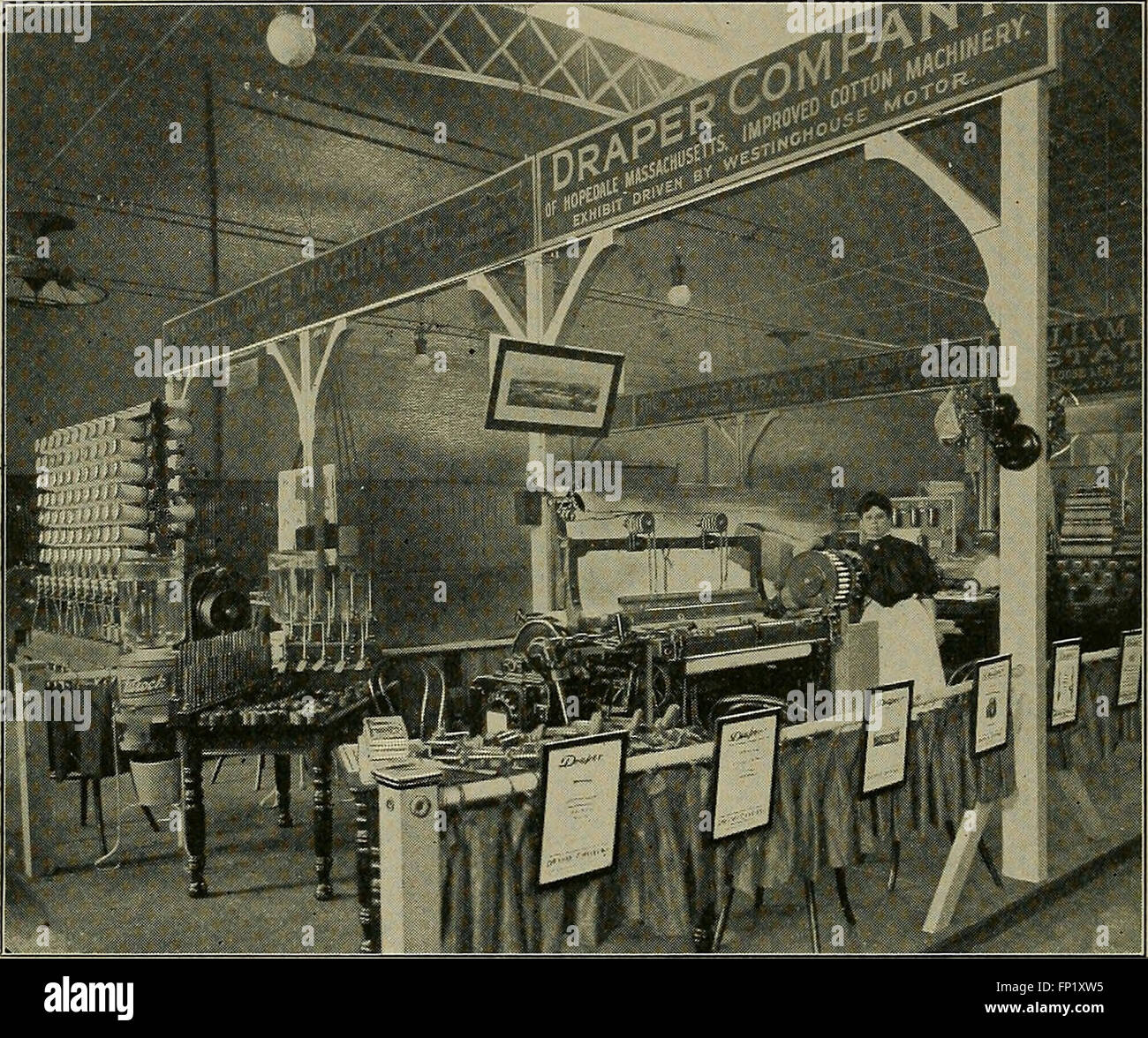 Lavoro di risparmio di telai (1907) Foto Stock