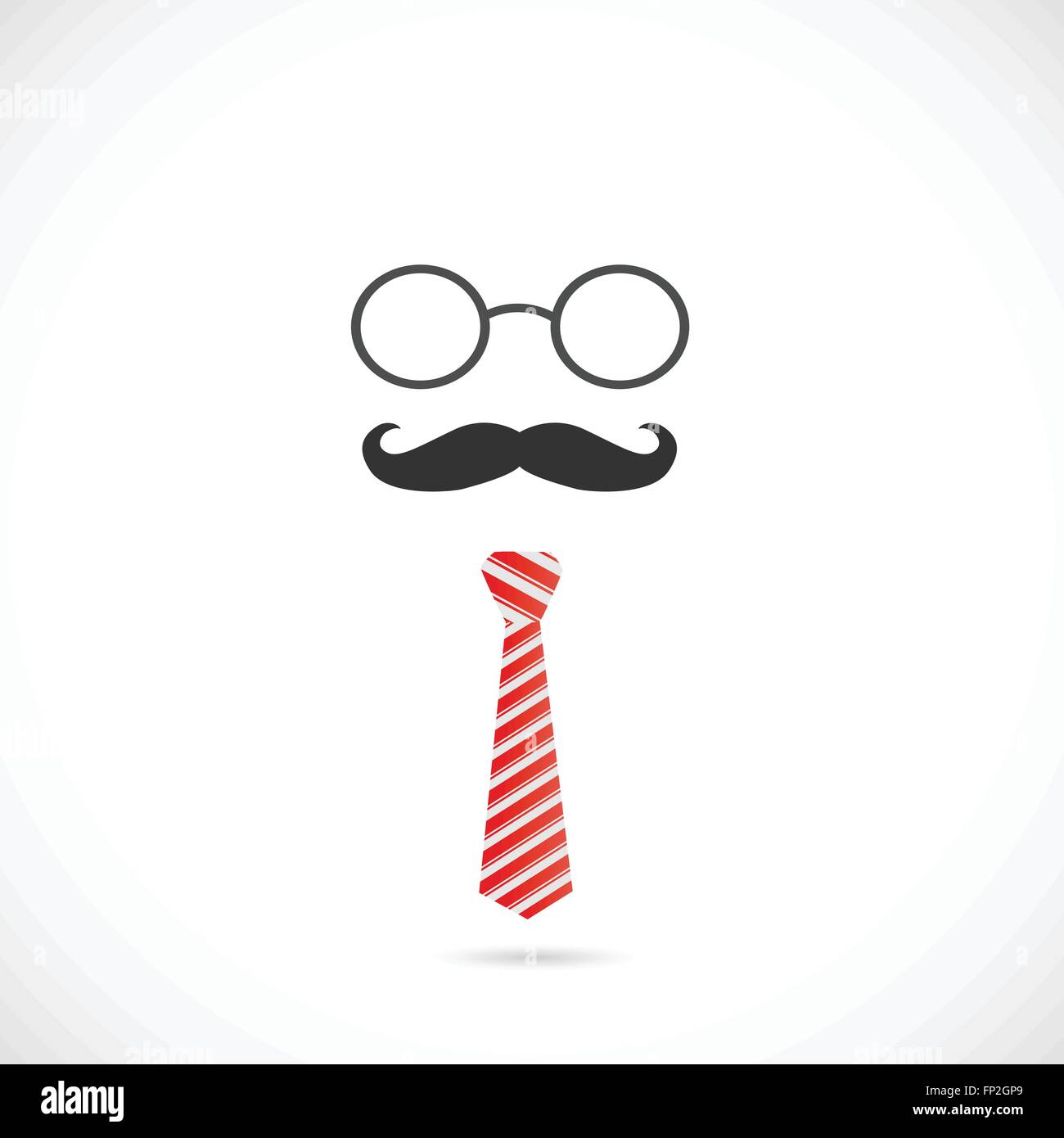 Illustrazione di un colorato cravatta rossa isolato su uno sfondo bianco. Illustrazione Vettoriale Illustrazione di un colorato cravatta rossa isolato su uno sfondo bianco. Illustrazione Vettoriale