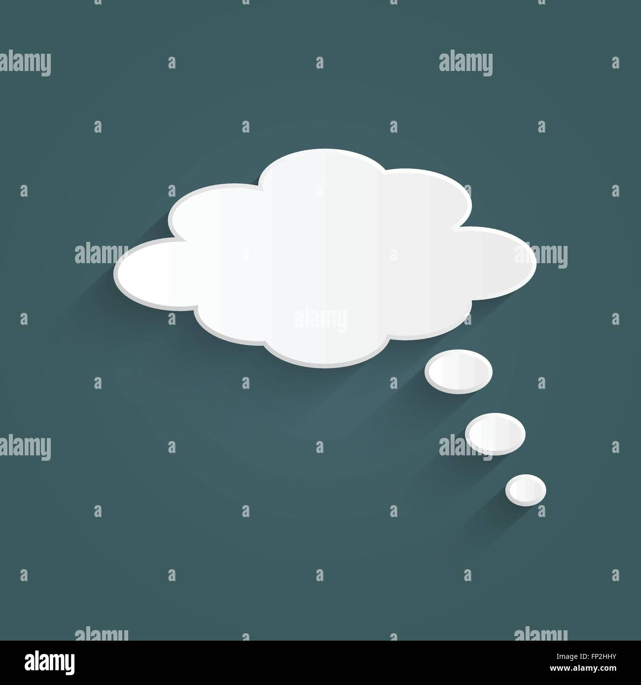 Illustrazione di una nuvola di chat su uno sfondo colorato. Illustrazione Vettoriale Illustrazione di una nuvola di chat su uno sfondo colorato. Illustrazione Vettoriale