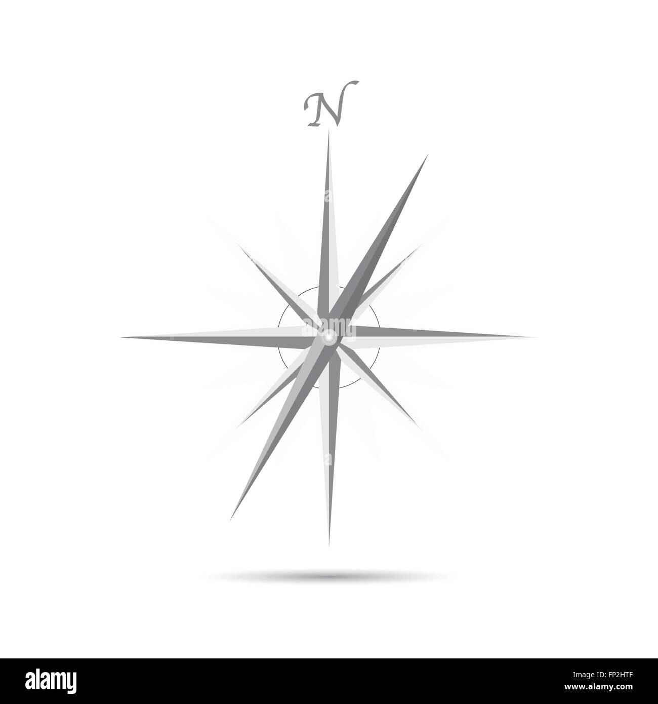 Illustrazione di un abstract design bussola isolate su uno sfondo bianco. Illustrazione Vettoriale Illustrazione di un abstract design bussola isolate su uno sfondo bianco. Illustrazione Vettoriale