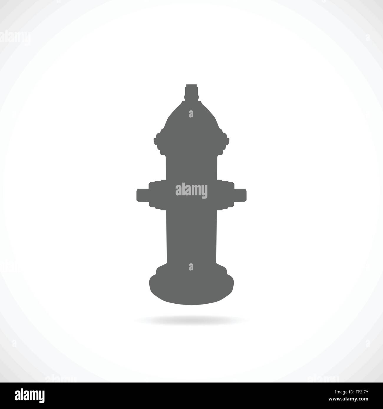 Illustrazione di un idrante di fuoco silhouette isolato su uno sfondo bianco. Illustrazione Vettoriale Illustrazione di un idrante di fuoco silhouette isolato su uno sfondo bianco. Illustrazione Vettoriale