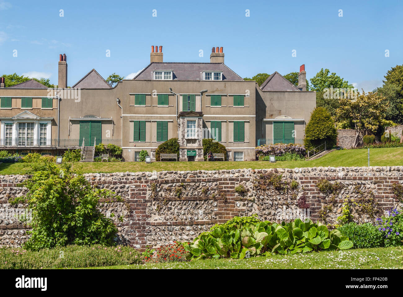 Preston Manor, dimora storica del XVII secolo, Brighton, East Sussex, Inghilterra Foto Stock