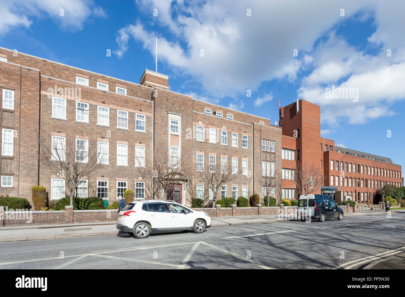 Nord Est Derbyshire District Consiglio uffici, Derbyshire County Council, Chesterfield, Derbyshire, England, Regno Unito Foto Stock