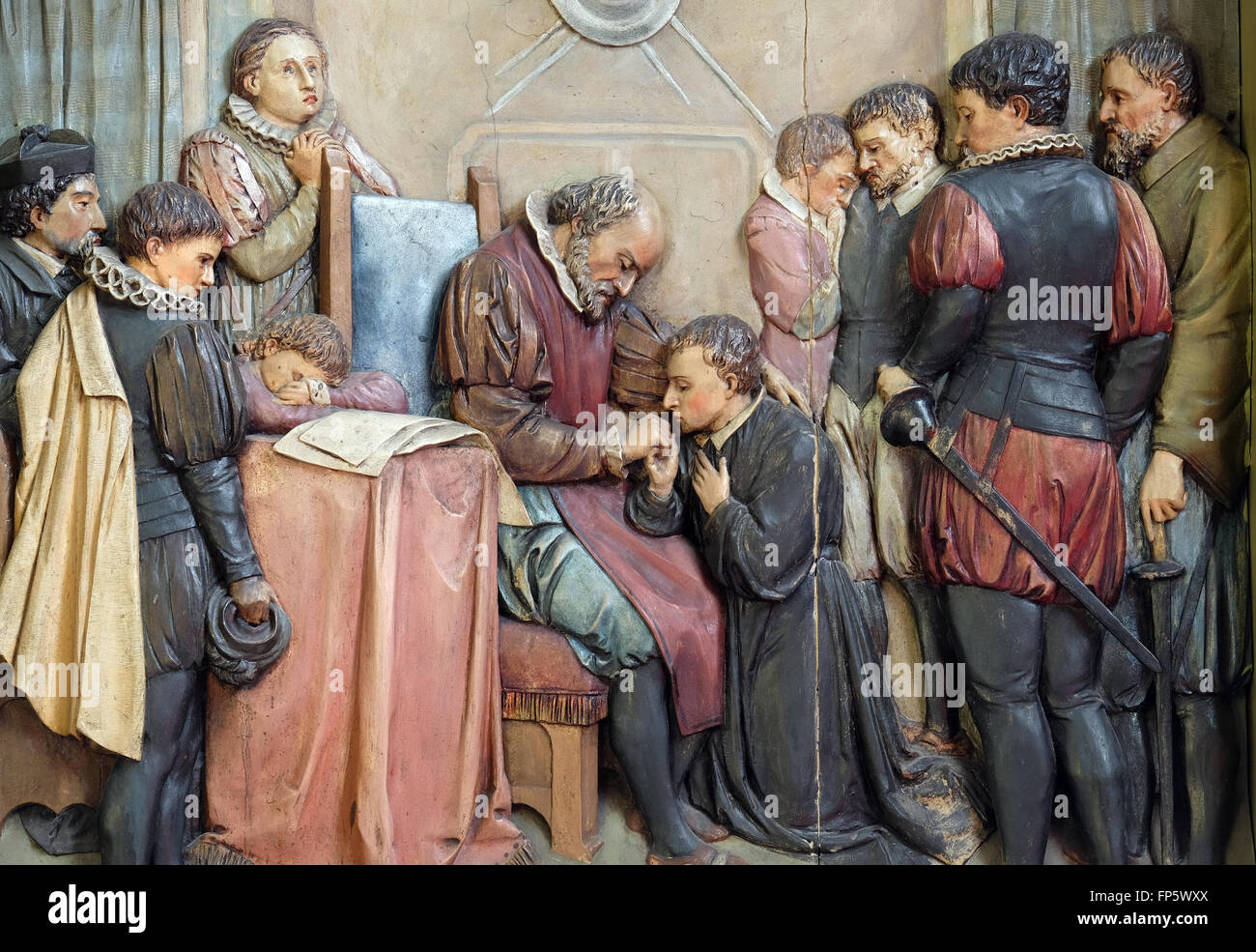 San Luigi Gonzaga altare nella Basilica del Sacro Cuore di Gesù a