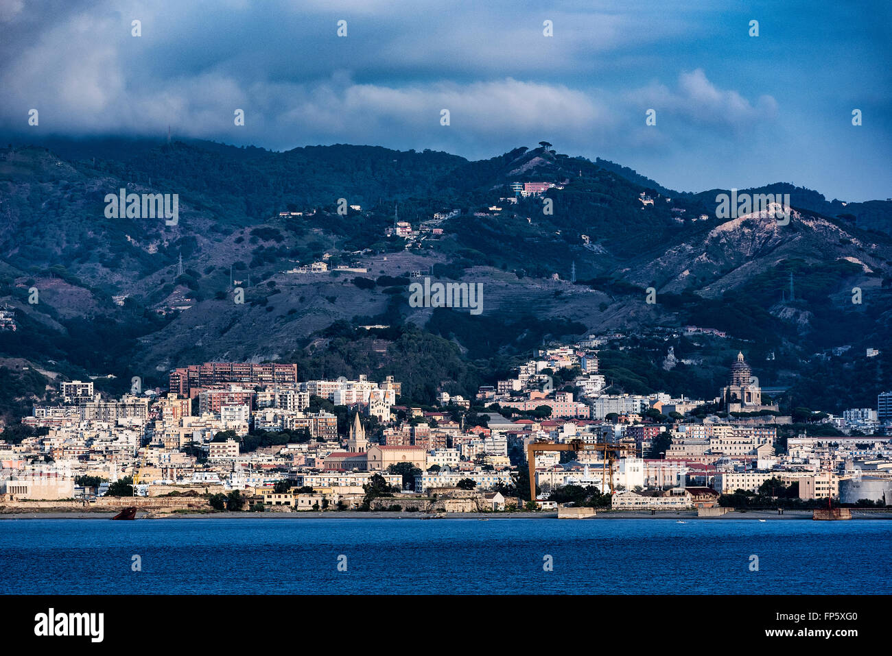 Villa San Giovanni, Reggio Calabria, Calabria, Italia Meridionale Foto Stock Villa San Giovanni, Reggio Calabria, Calabria, Italia Meridionale Foto Stock