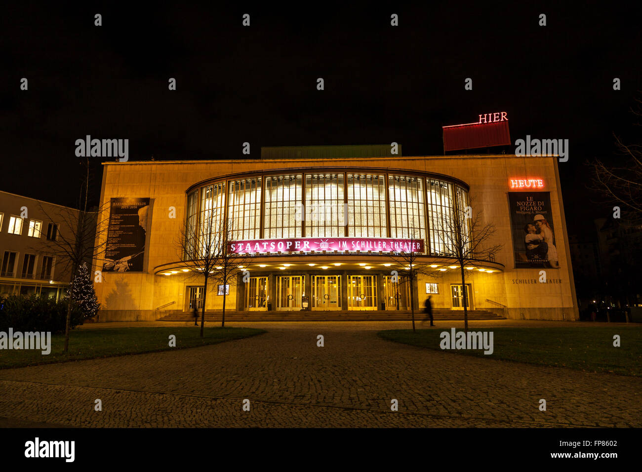 Opera di stato (a Schiller teatro) di Berlino Foto Stock