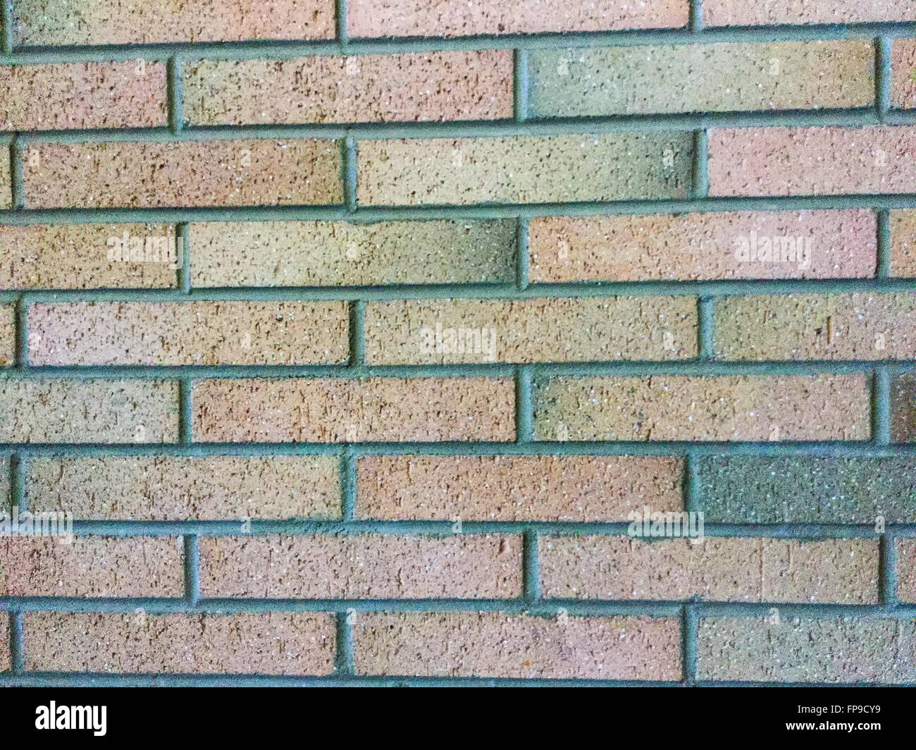 Muro di mattoni in background e texture. Foto Stock