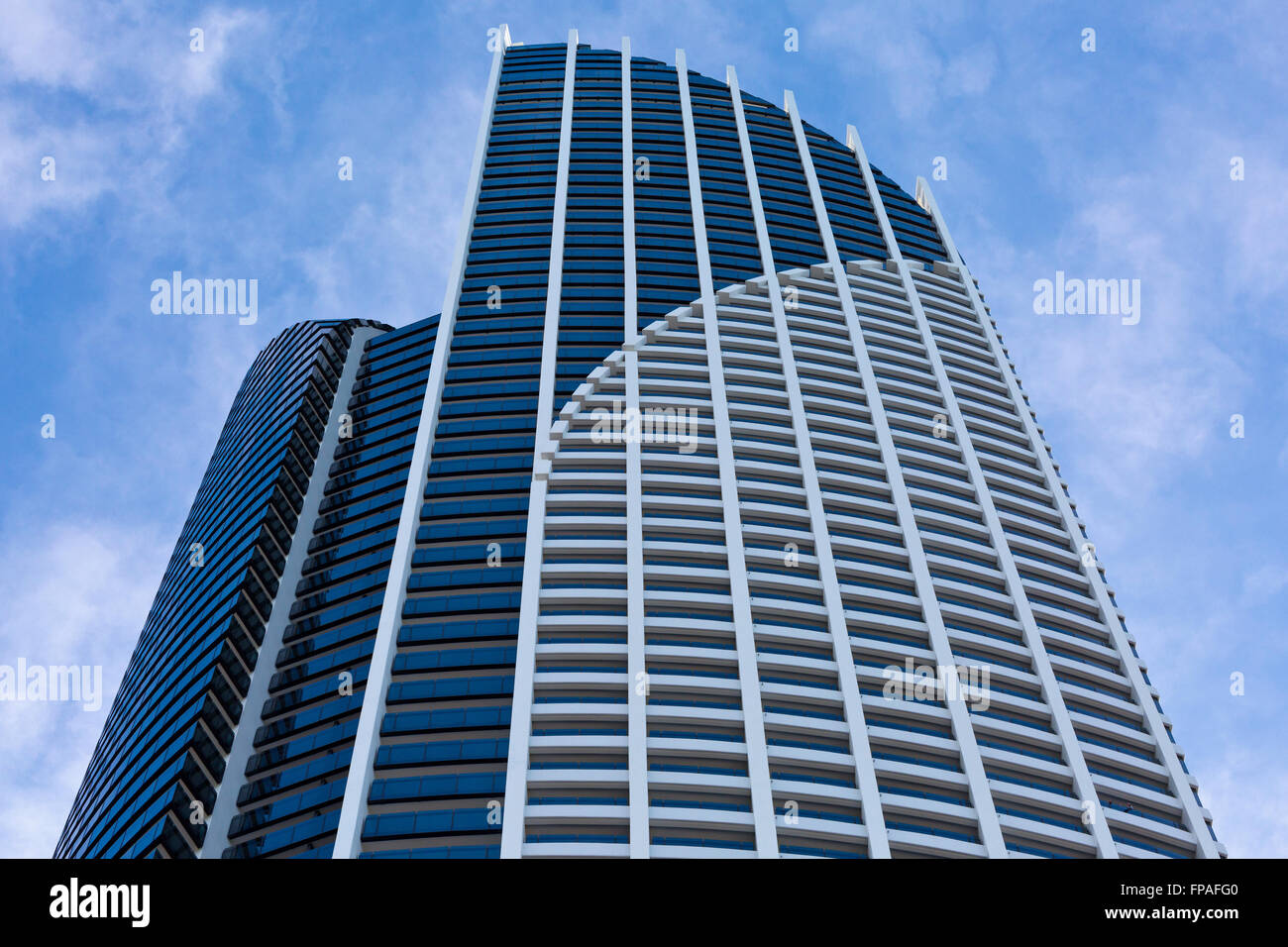 Alto edificio di appartamenti, grattacielo Gold Coast, Australia Foto Stock