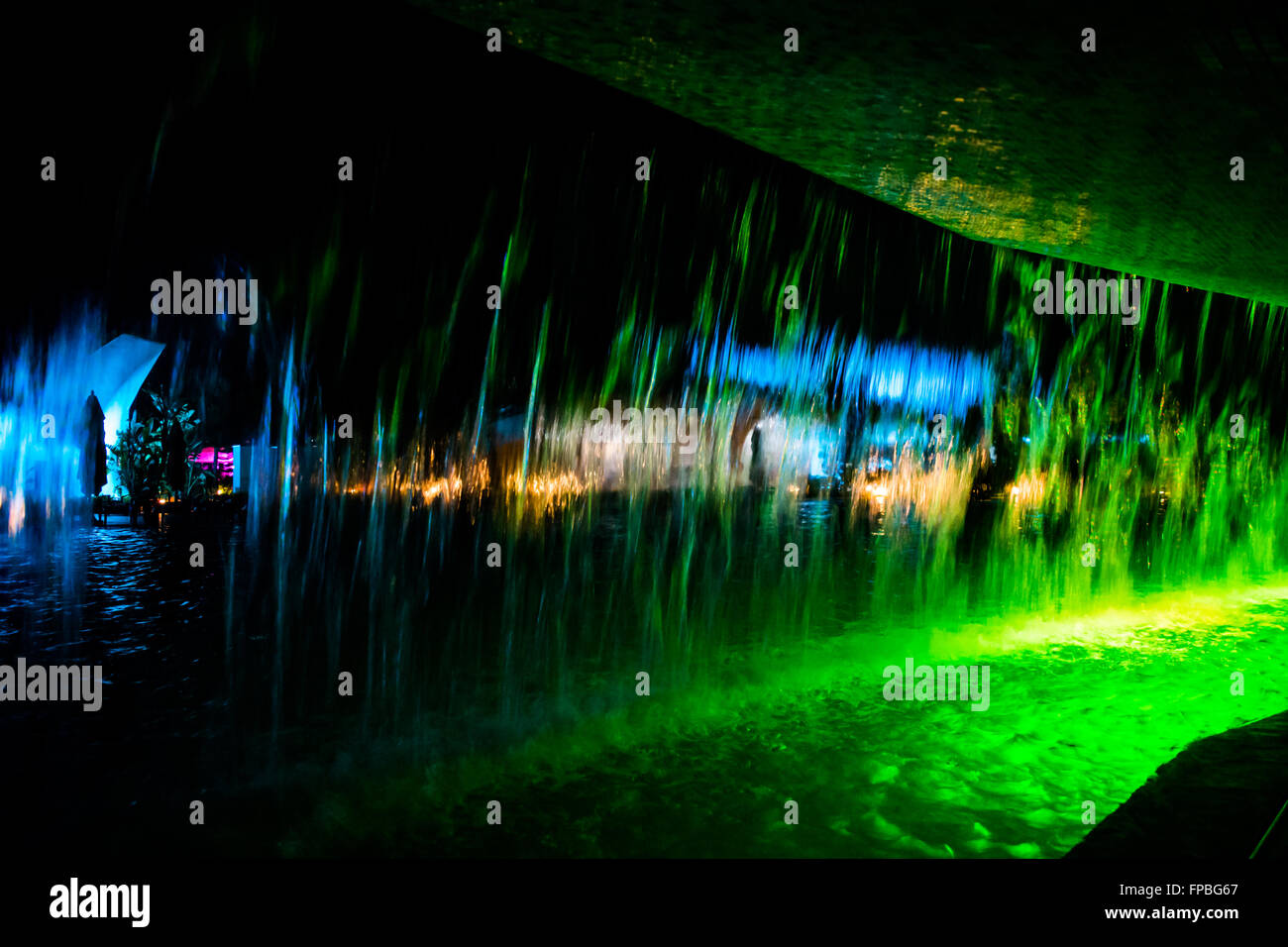 Acqua astratto colore di sfondo Foto Stock