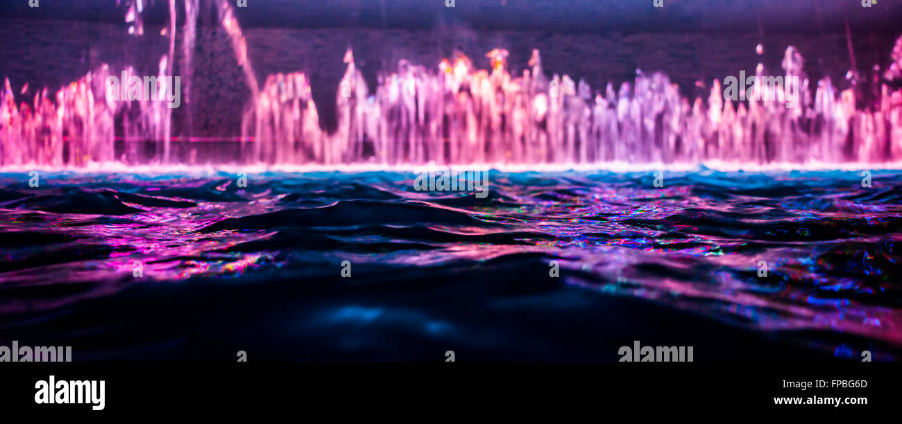 Acqua astratto colore di sfondo Foto Stock