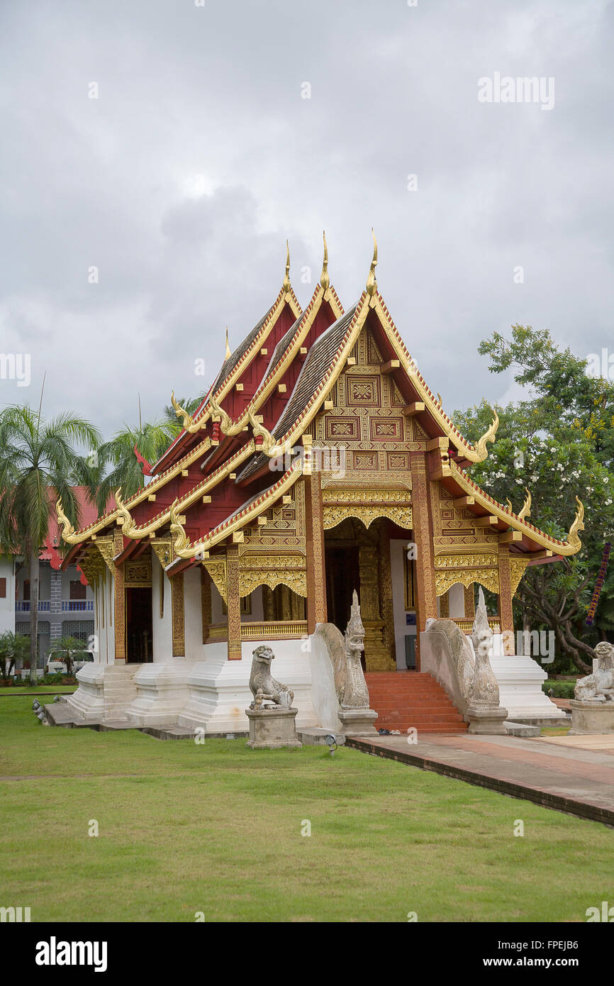 Wat Phra Sing Tempio. Foto Stock