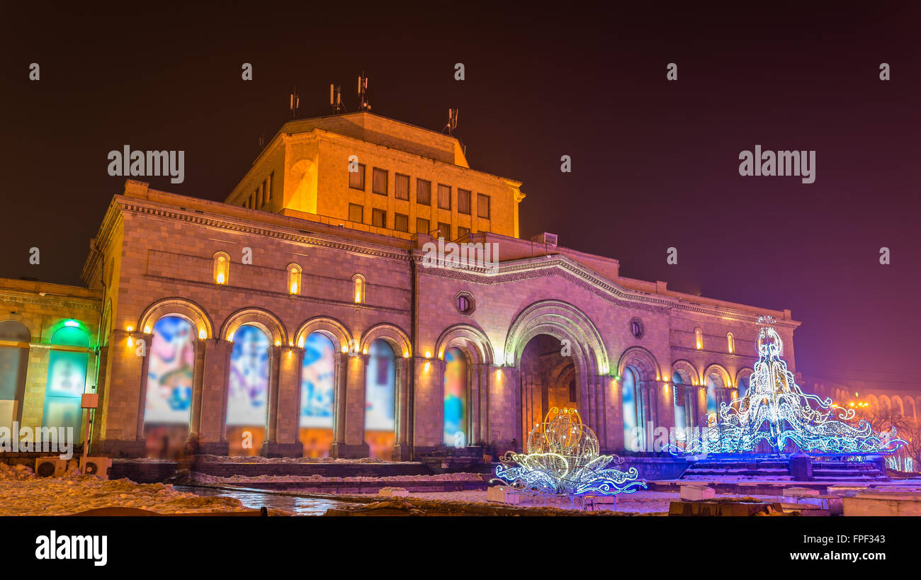 Galleria Nazionale e il Museo di Storia a Yerevan Foto Stock