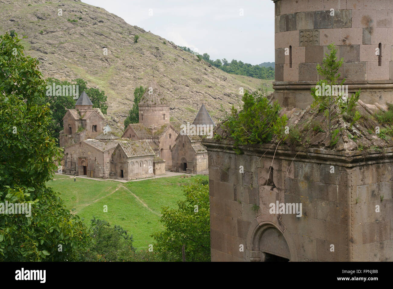 Goshavank monastero di Gosh, Armenia Foto Stock