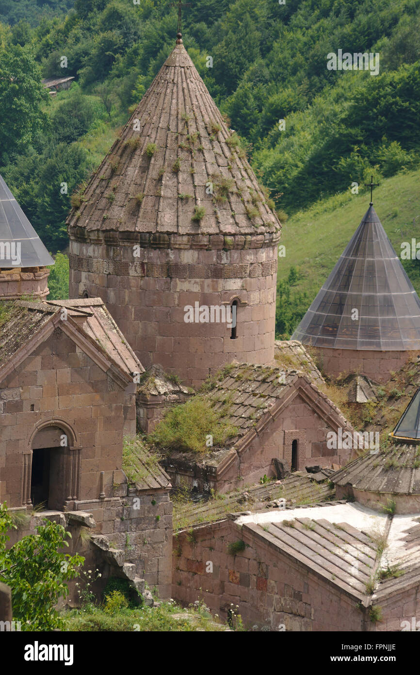 Goshavank monastero di Gosh, Armenia Foto Stock