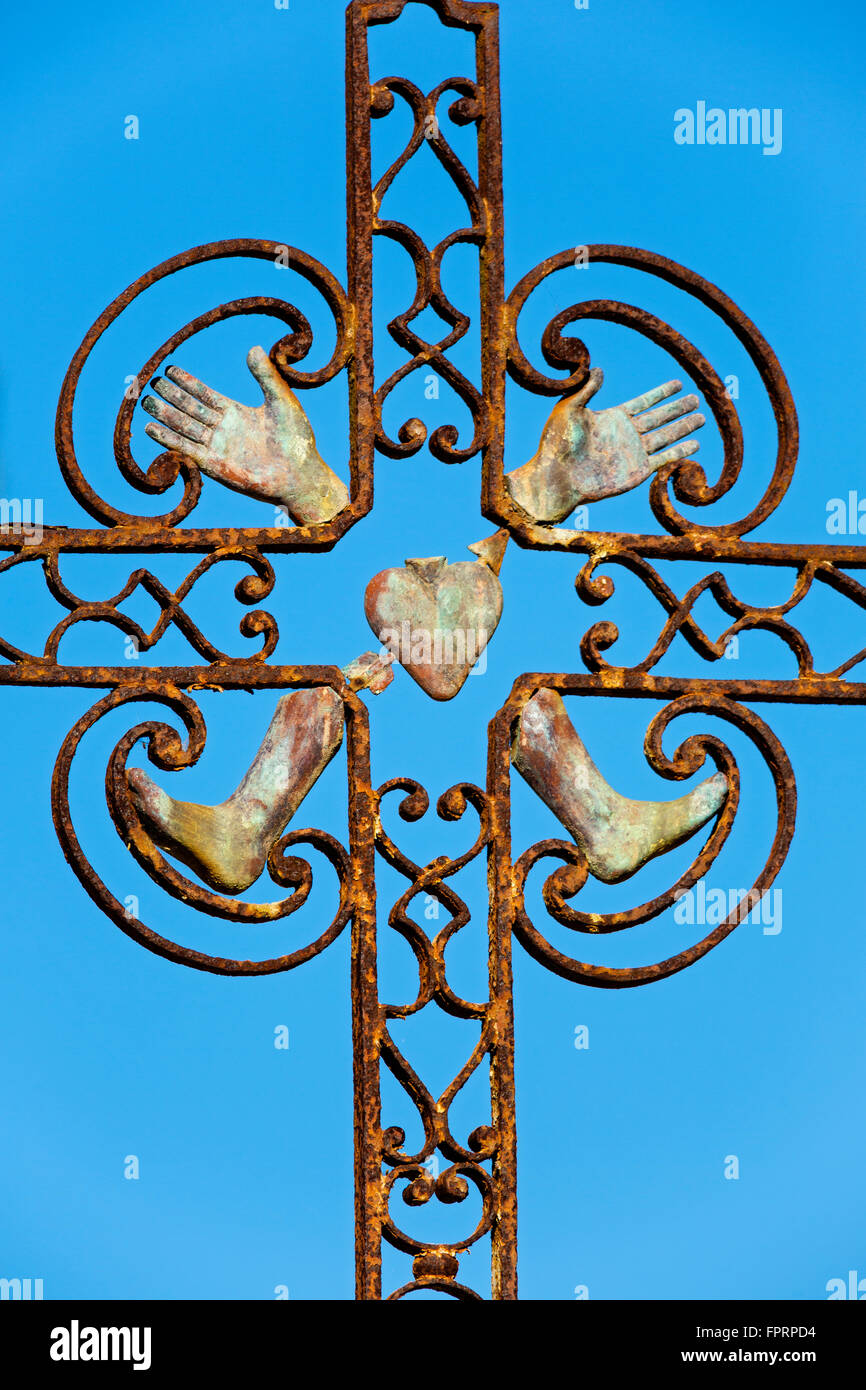 Cappella dei Penitenti Gris, Aigues Mortes, Gard, Francia Foto Stock