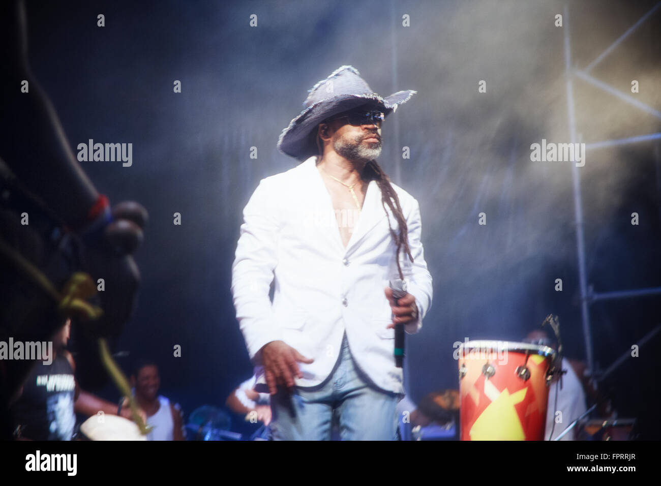 Carlinhos Brown Foto Stock