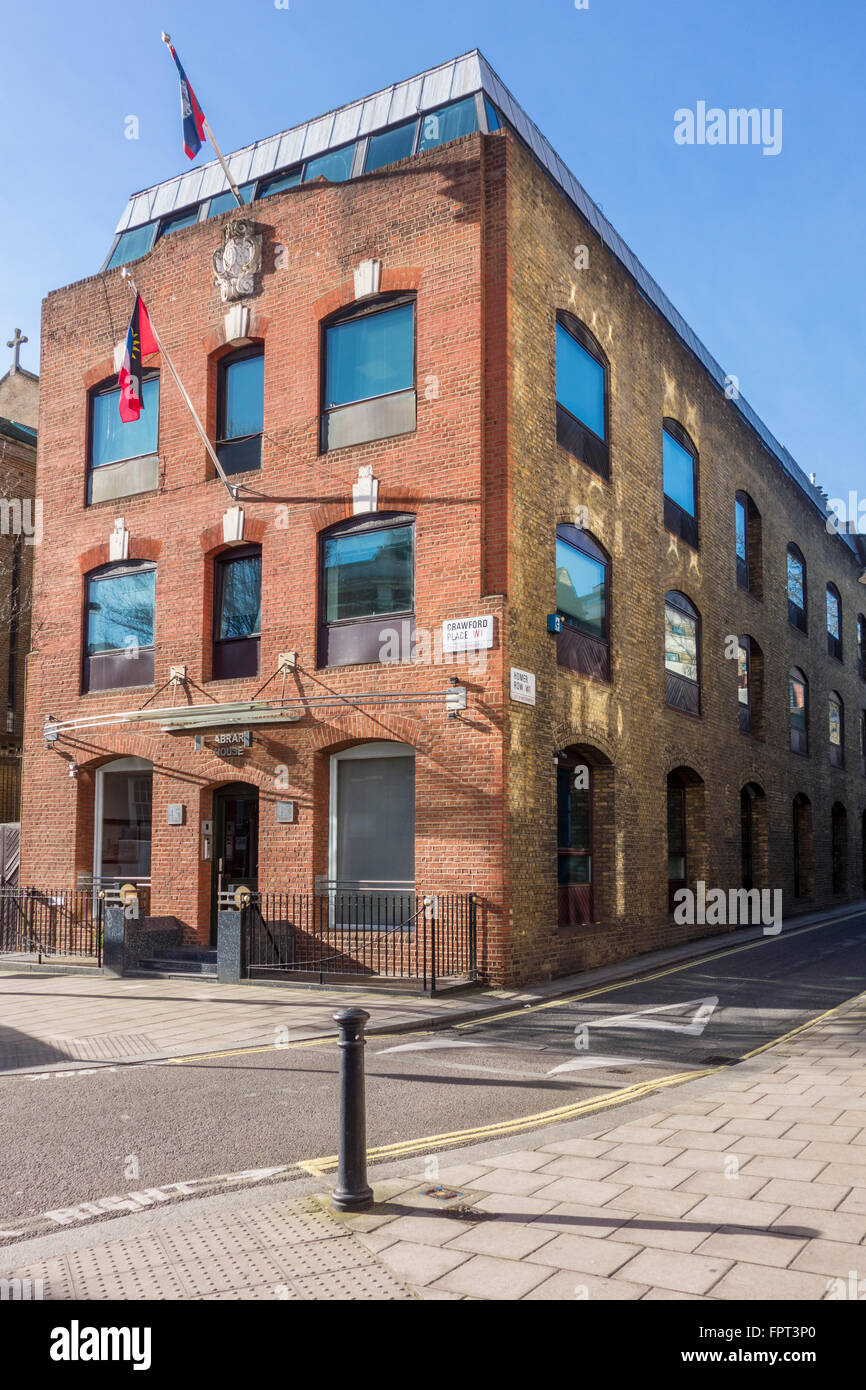 45 Crawford Luogo che ospita il Belize Alta Commissione e l'Alta Commissione per Antigua e Barbuda, London, Regno Unito Foto Stock