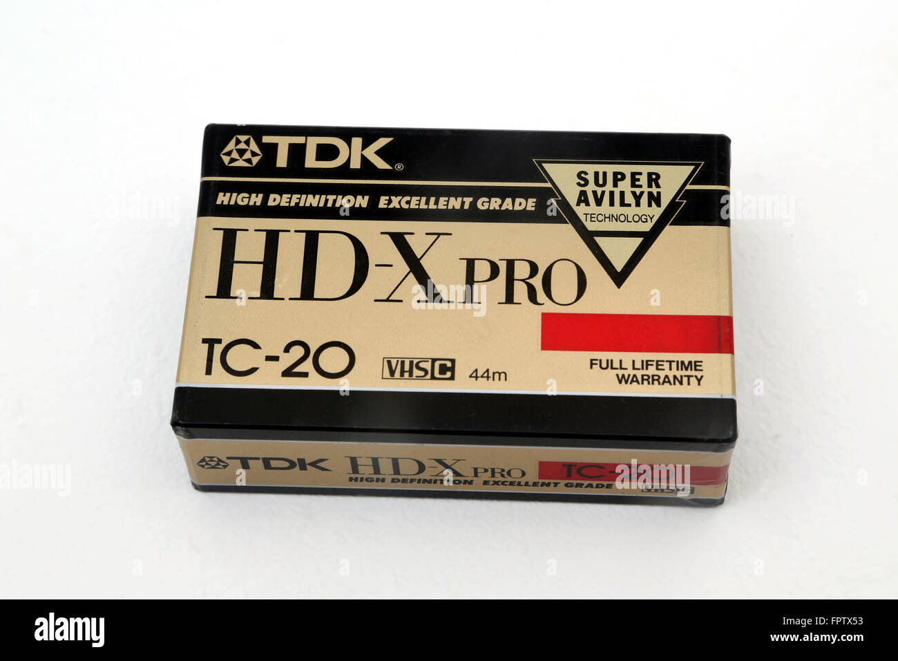 TDK Cassetta VHS per videocamere Foto Stock
