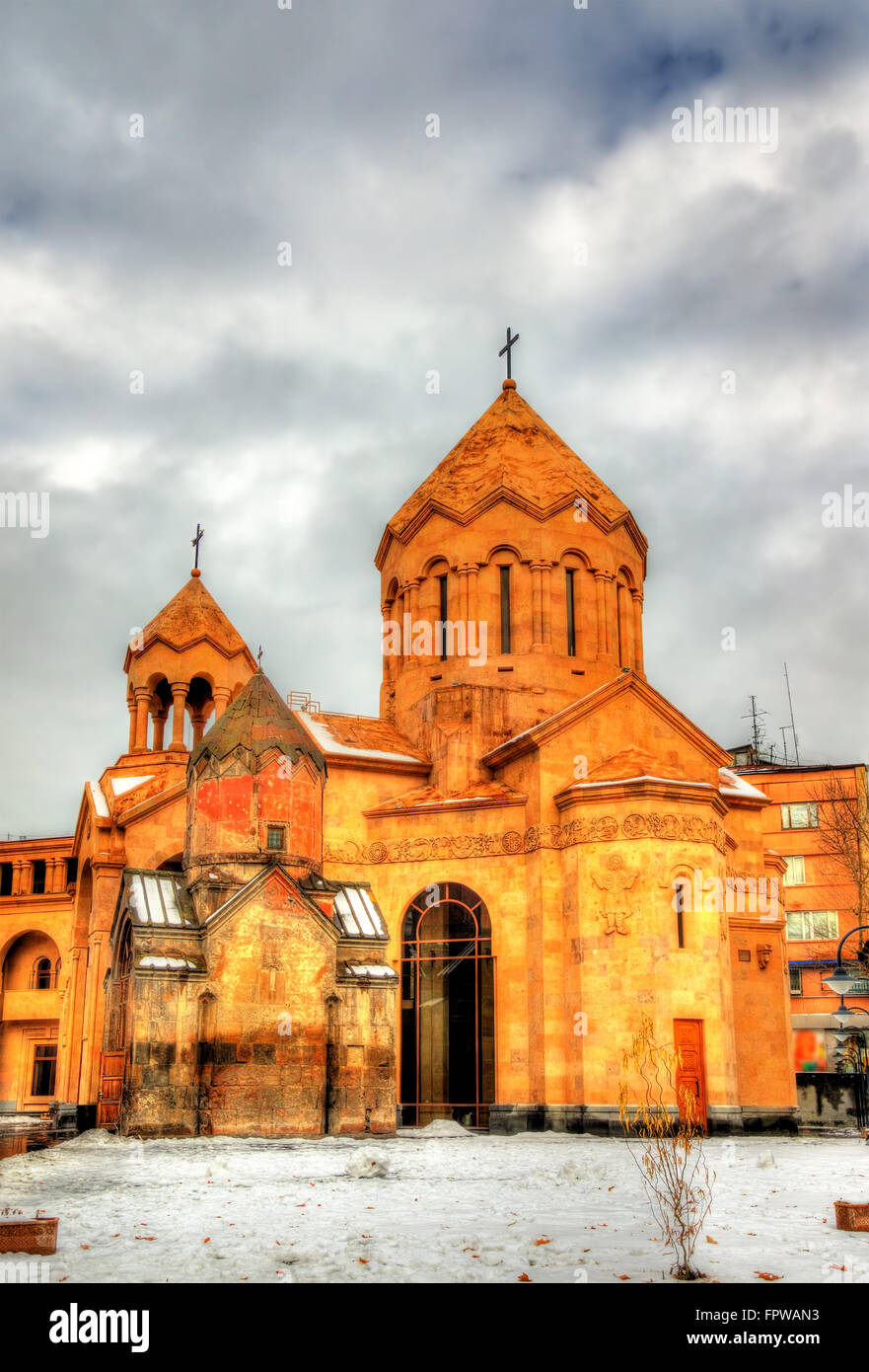 Churche di Sain Anna di Yerevan Foto Stock