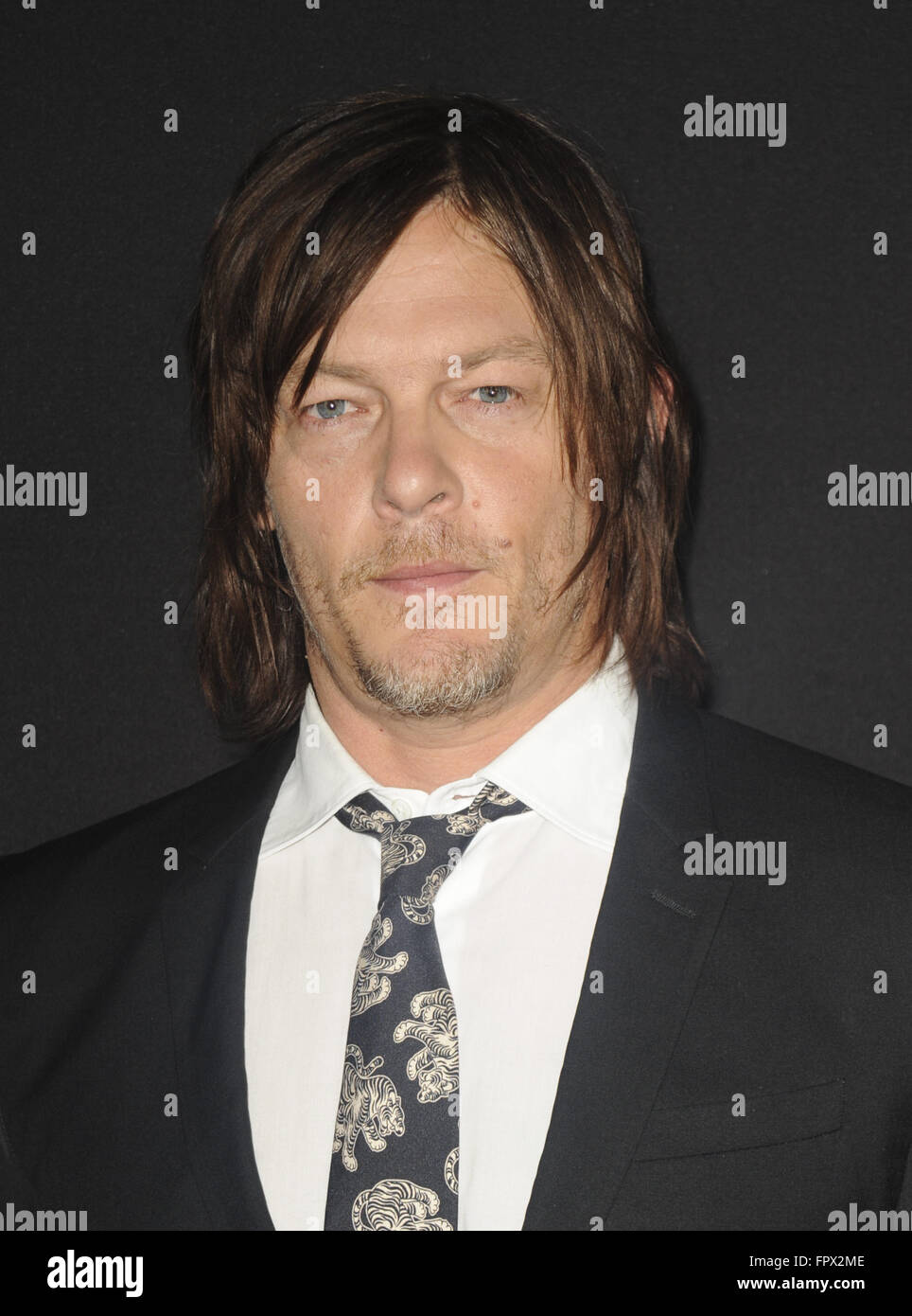 Premiere del film Triple 9 dotate di: Norman Reedus dove: Los Angeles, California, Stati Uniti quando: 17 Feb 2016 Foto Stock