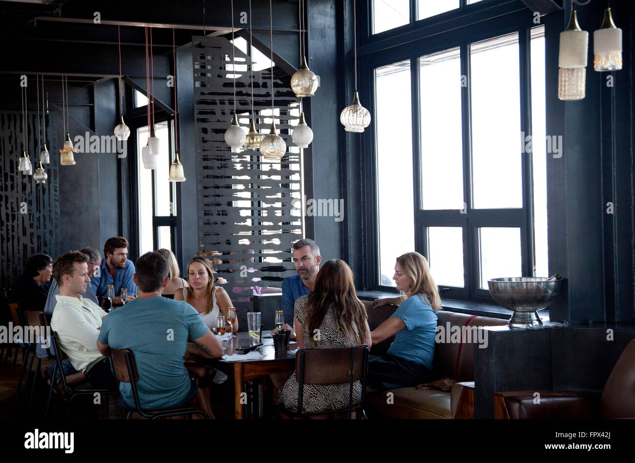 Poca fortuna Club Ristorante a Woodstock - Cape Town - Sud Africa Foto Stock