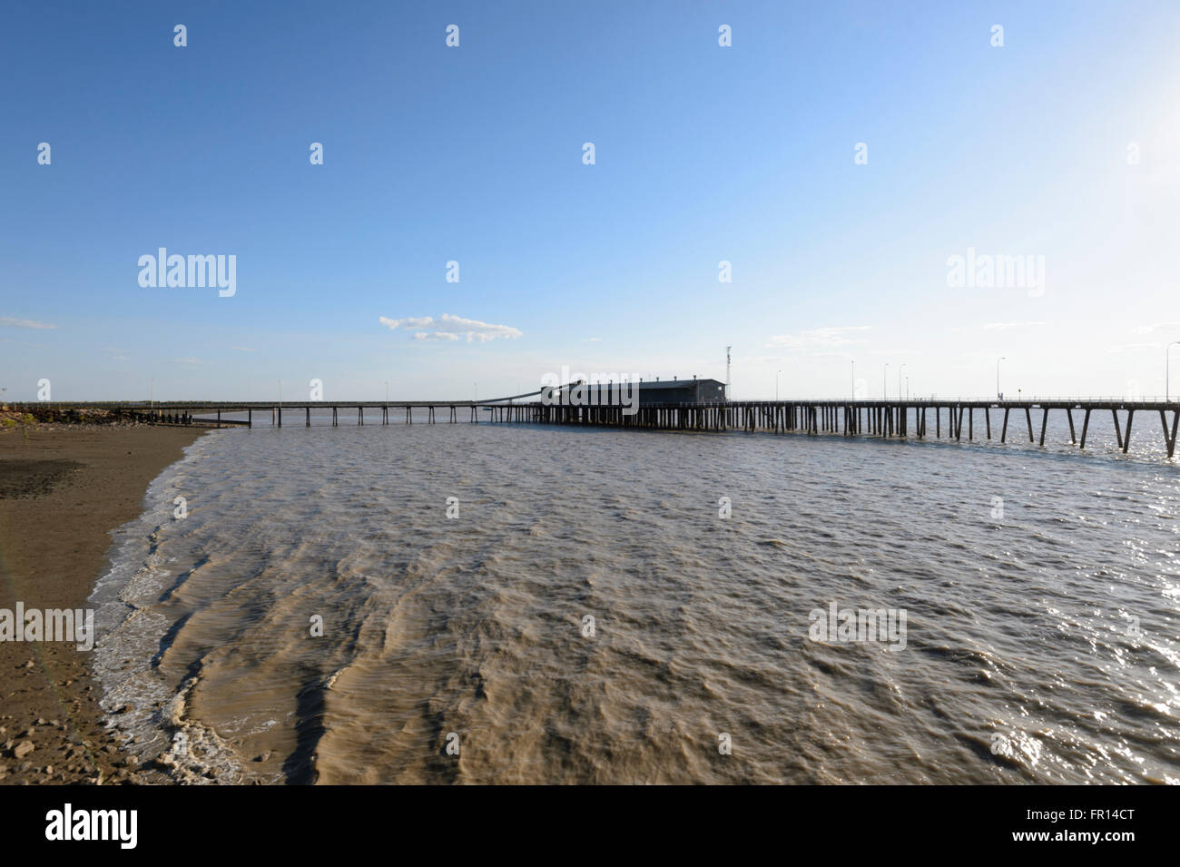 Re del suono e Derby Wharf, Australia occidentale Foto Stock