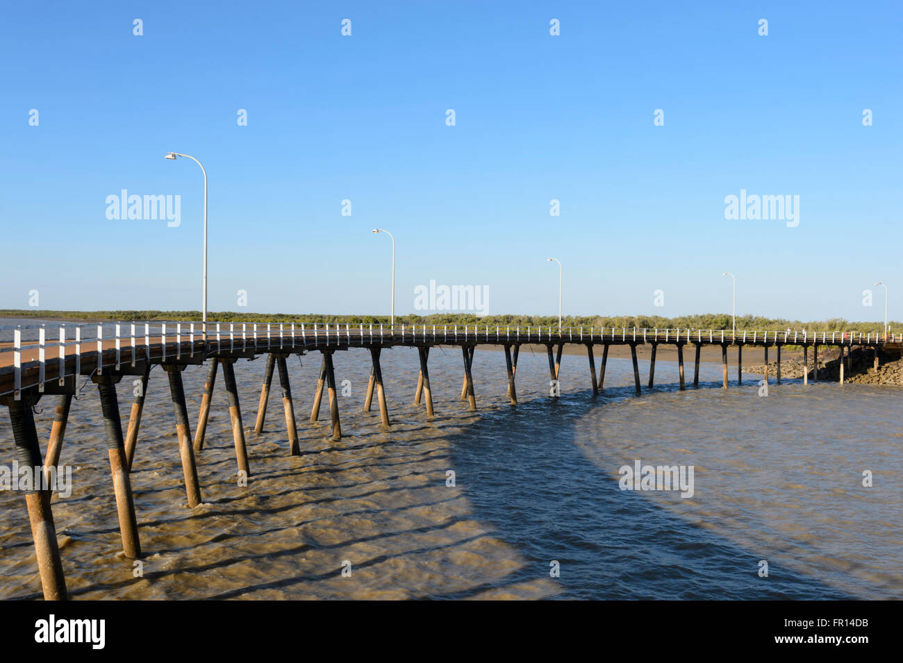 Re del suono e Derby Wharf, Australia occidentale Foto Stock