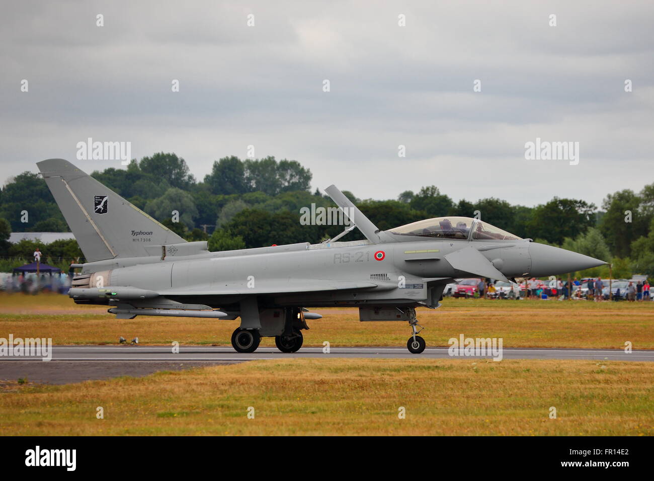 Italiano Eurofighter Typhoon a RIAT Fairford, 2013 Foto Stock
