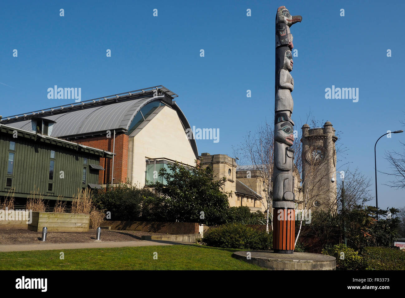 Horniman Museum e totem Foto Stock