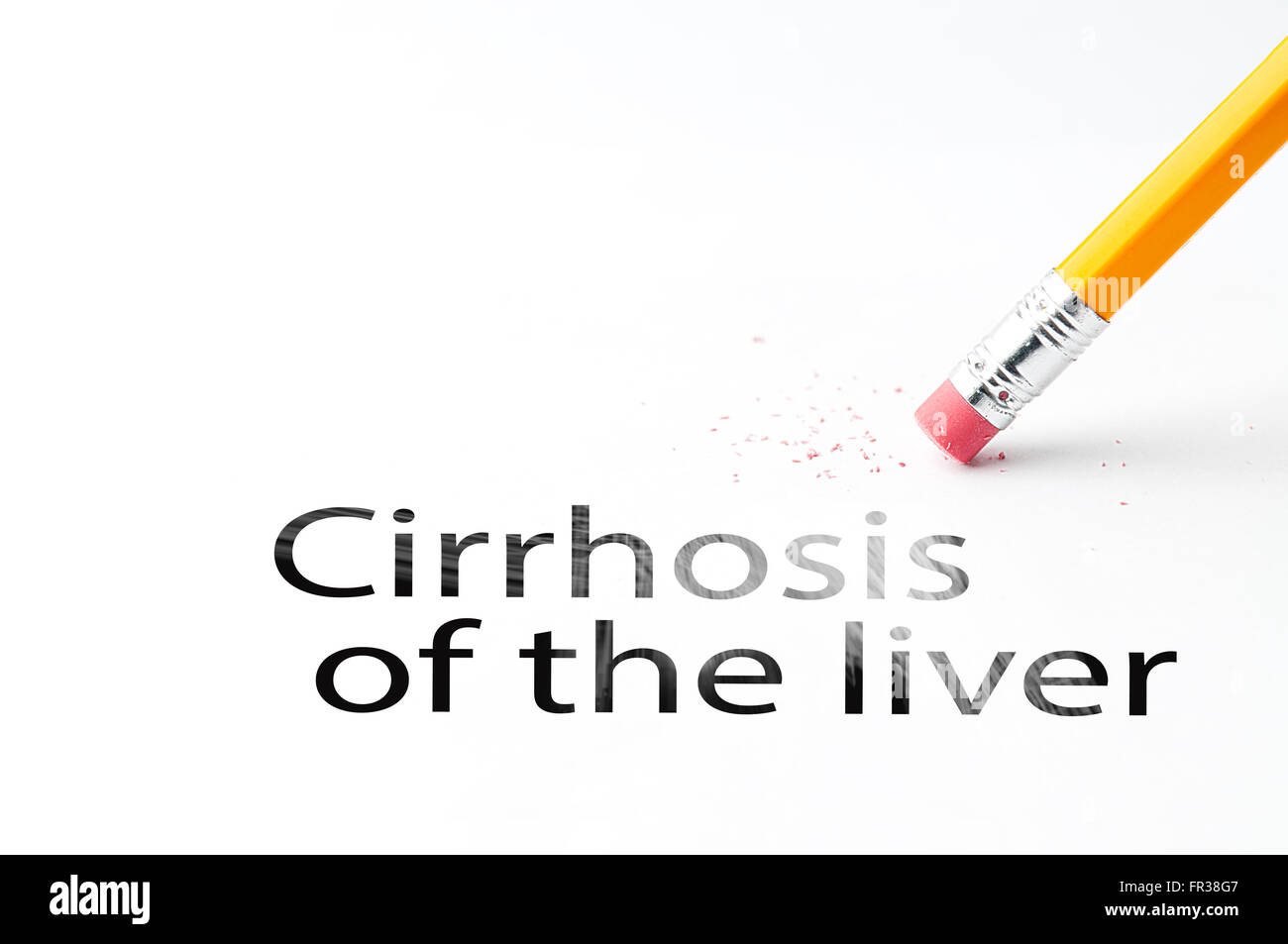 Matita con gomma Foto Stock