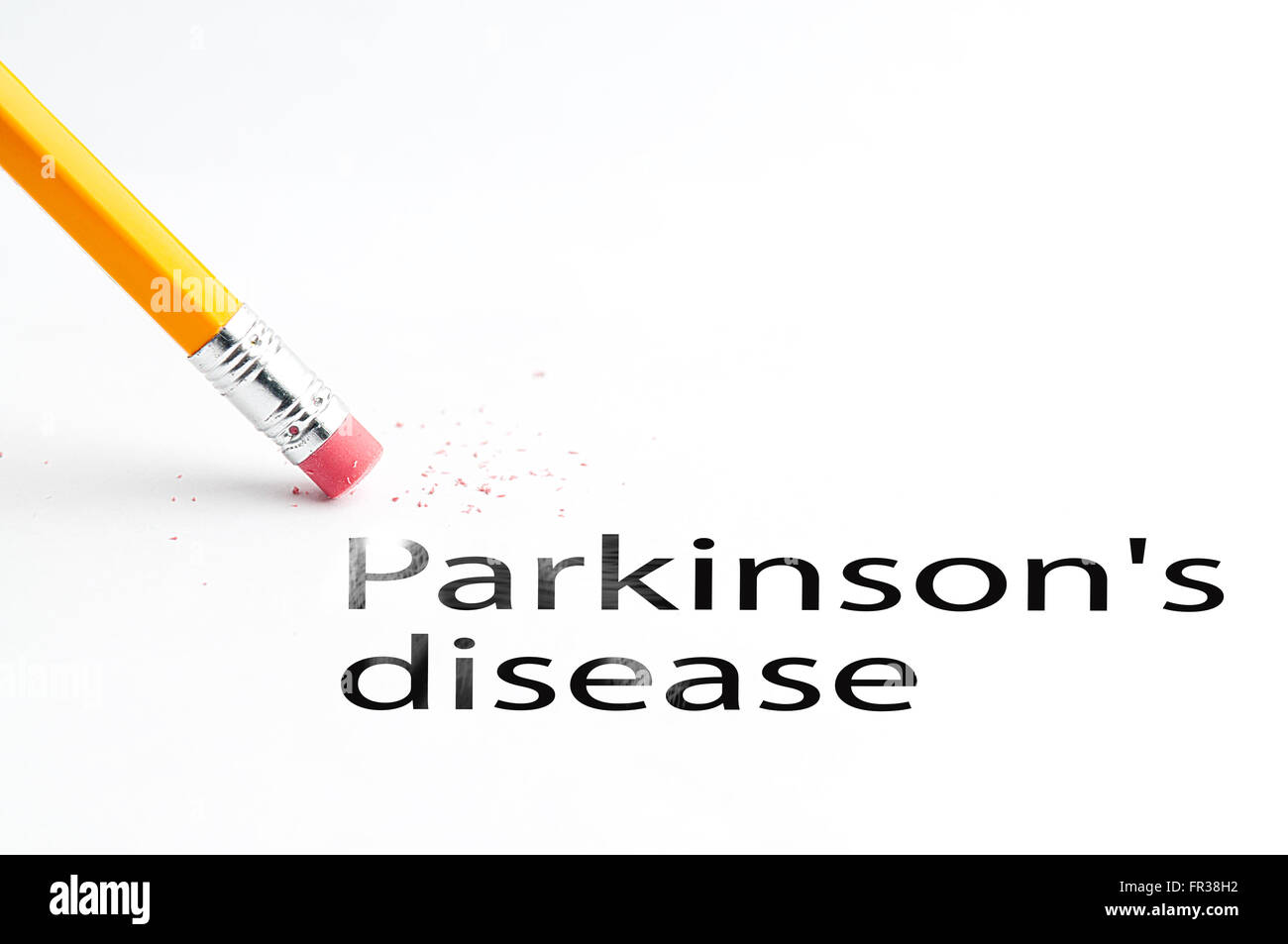 Matita con gomma Foto Stock