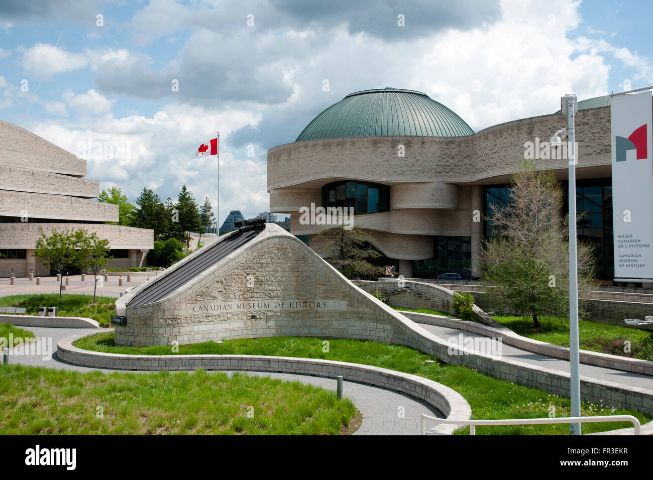 Museo canadese della storia - Ottawa - Canada Foto Stock