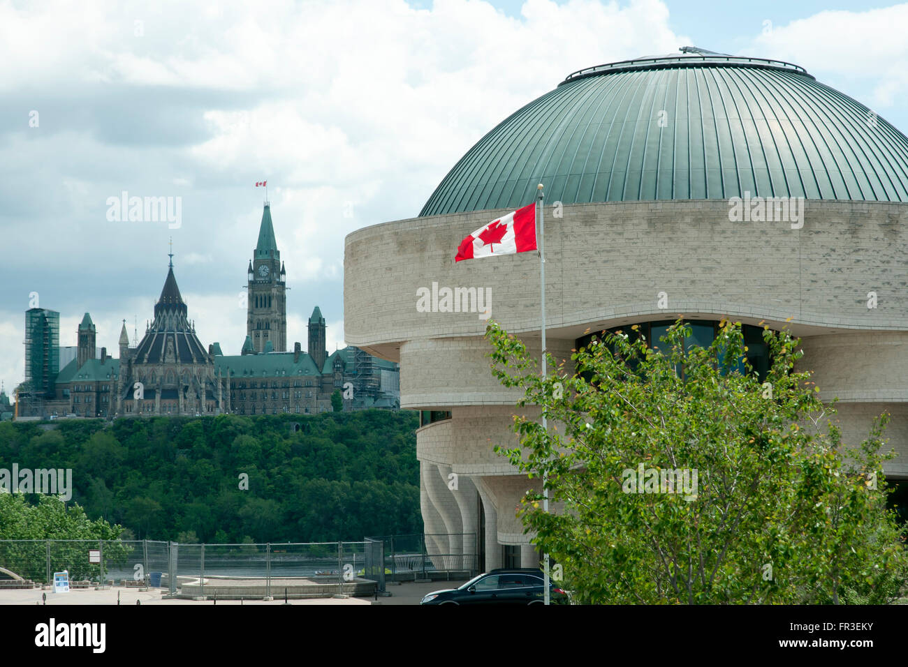 Museo canadese della storia - Ottawa - Canada Foto Stock