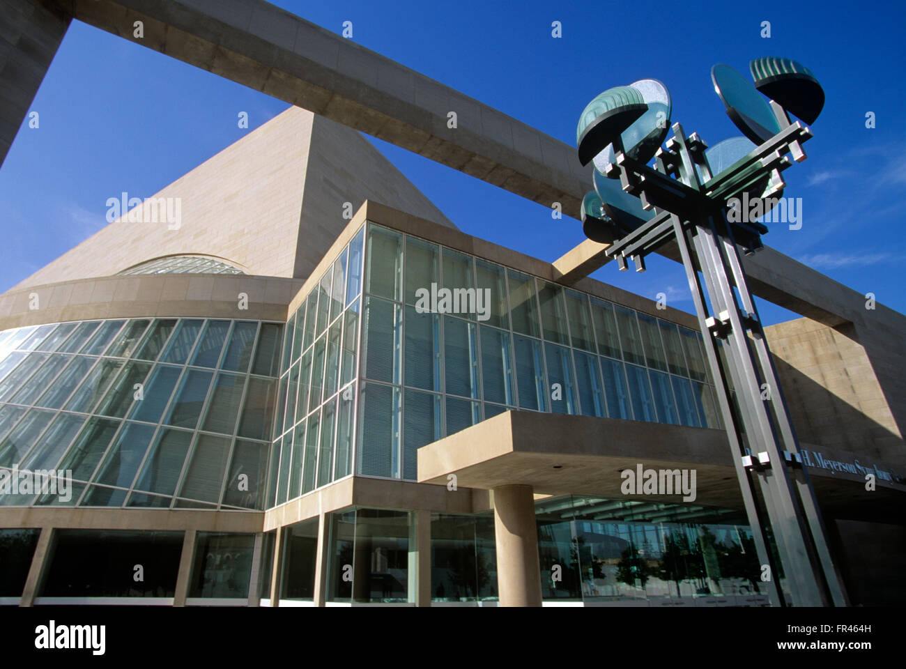 Morton H. Meyerson Symphony Center, Dallas, Texas, Stati Uniti d'America. Foto Stock