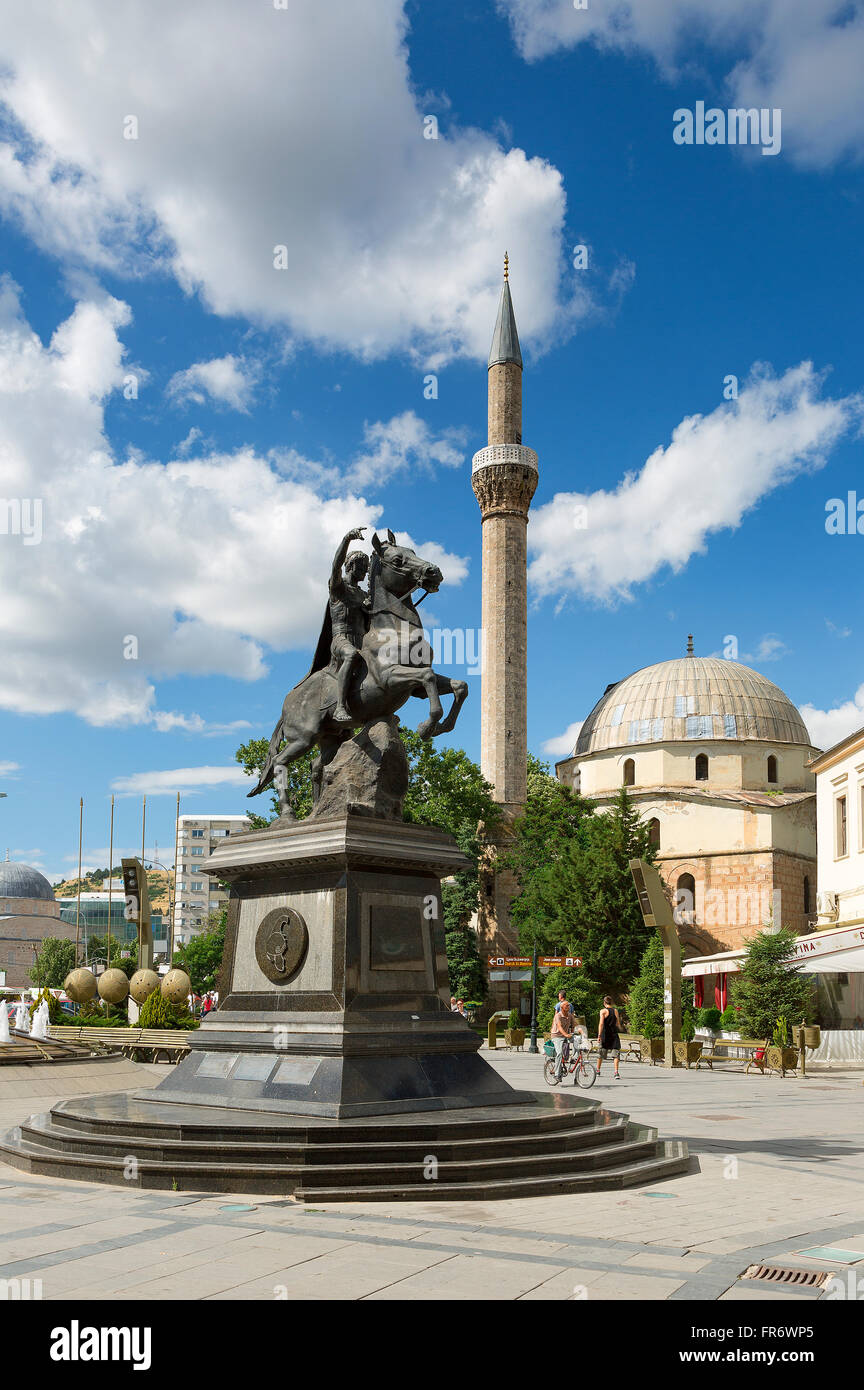 Repubblica di Macedonia, Bitola, downtown Foto Stock