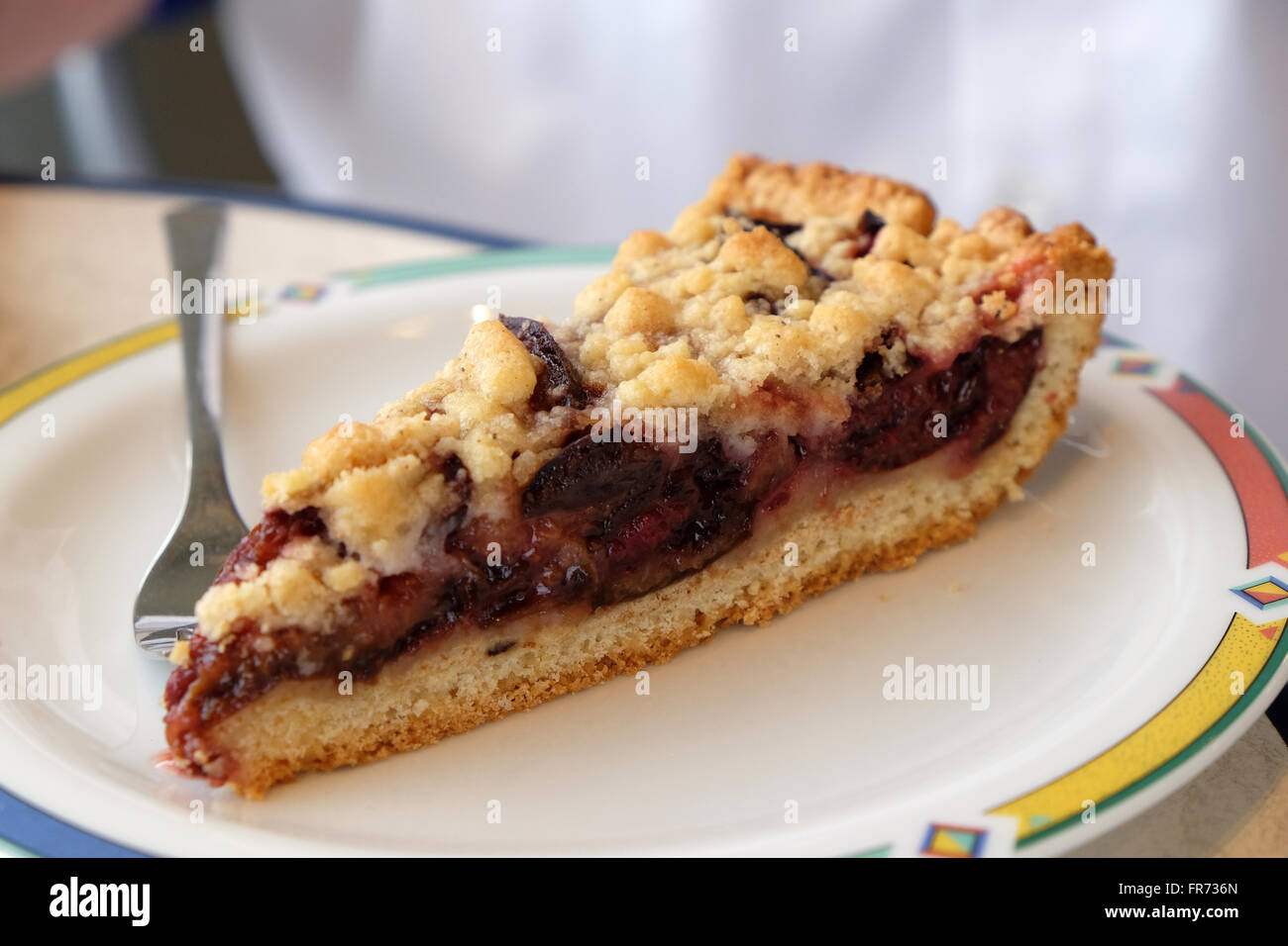 Plum cake Foto Stock