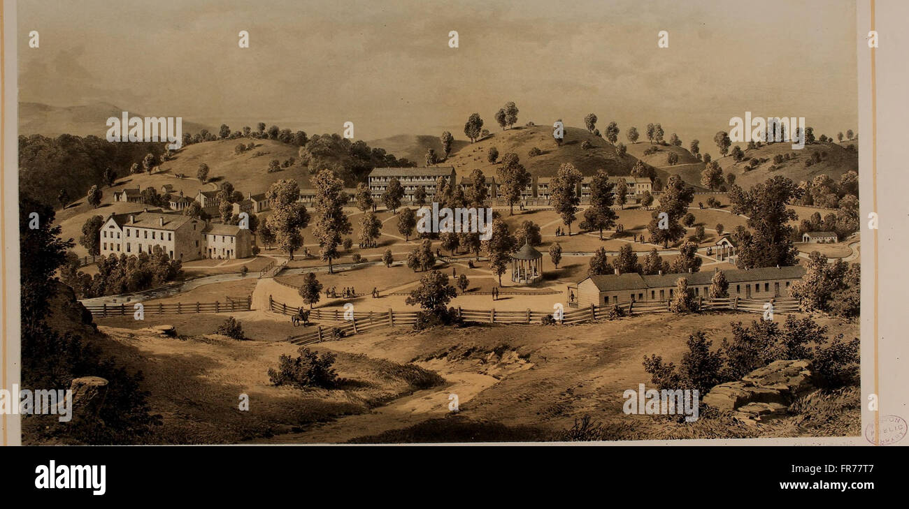 L'album of Virginia (1858) è una collezione fotografica che mostra i paesaggi, l'architettura e la gente della Virginia a metà del XIX secolo. L'album offre uno sguardo sulle caratteristiche storiche e culturali dello stato durante questo periodo. Foto Stock